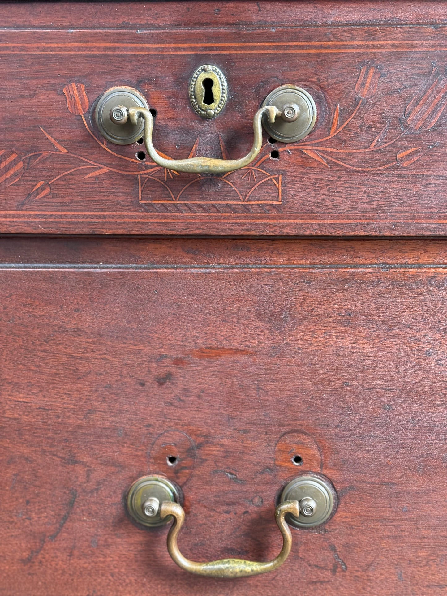 Antique Low Chest of Drawers