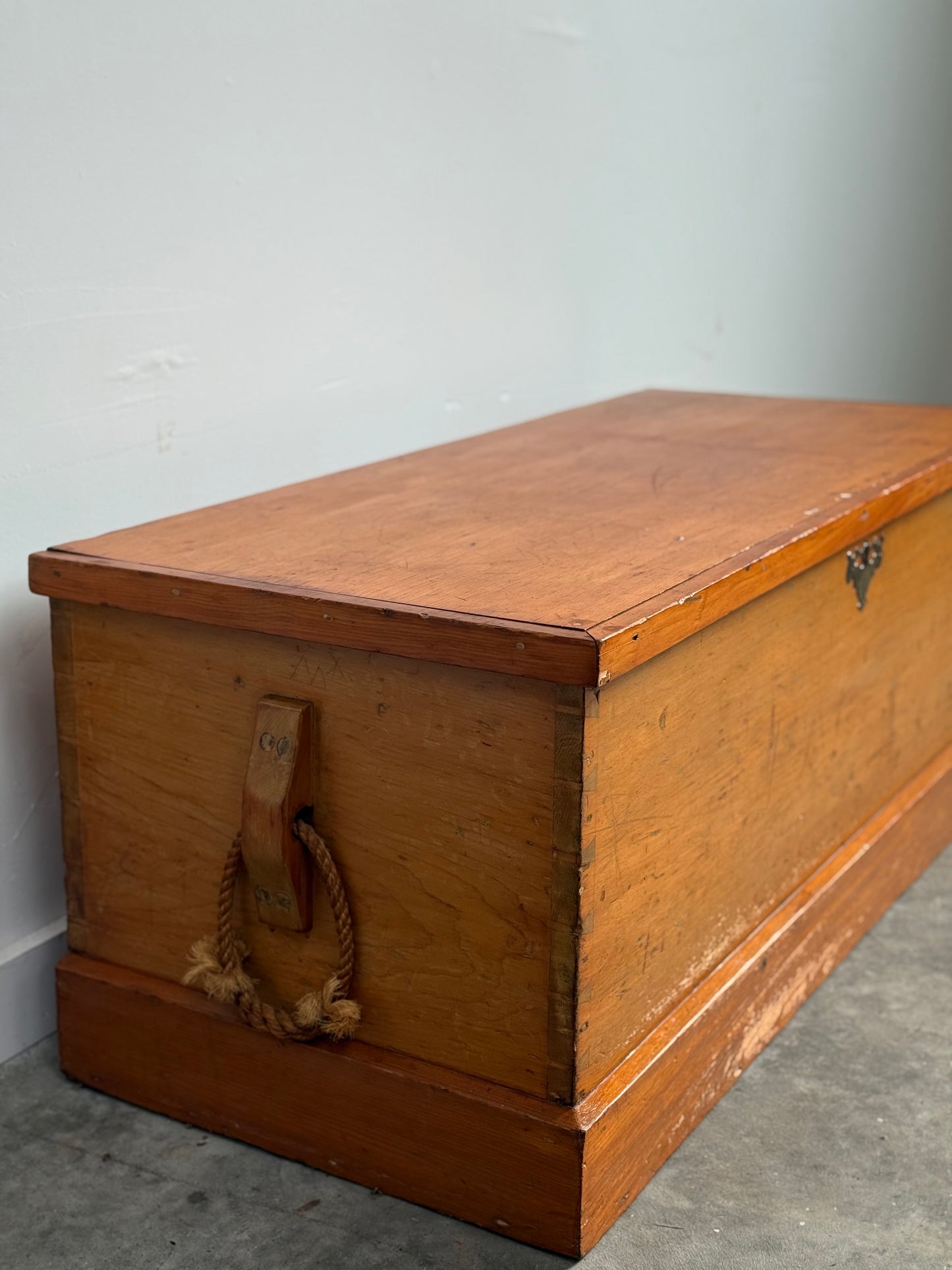 Antique Dovetailed Sea Chest