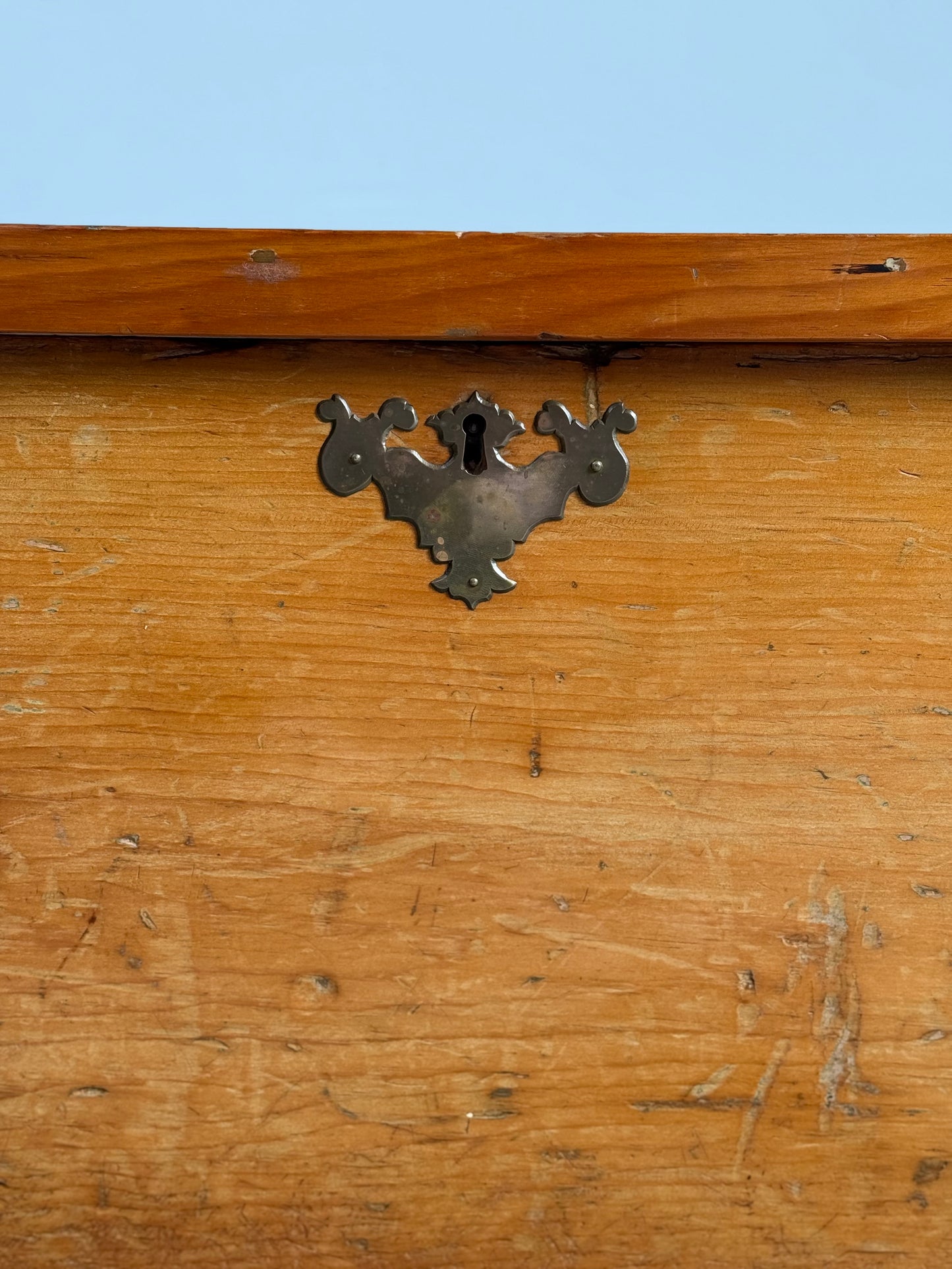 Antique Dovetailed Sea Chest