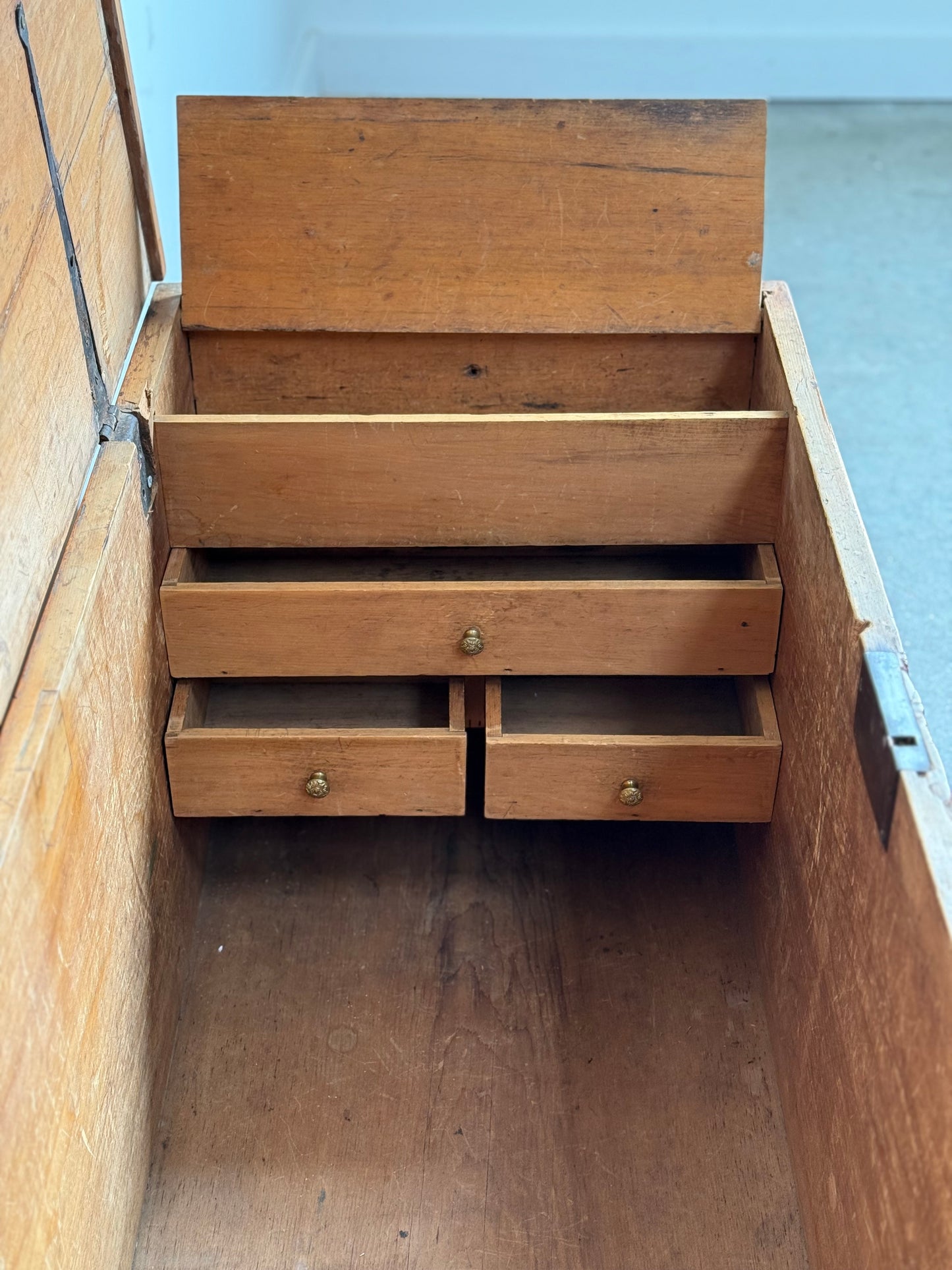 Antique Dovetailed Sea Chest