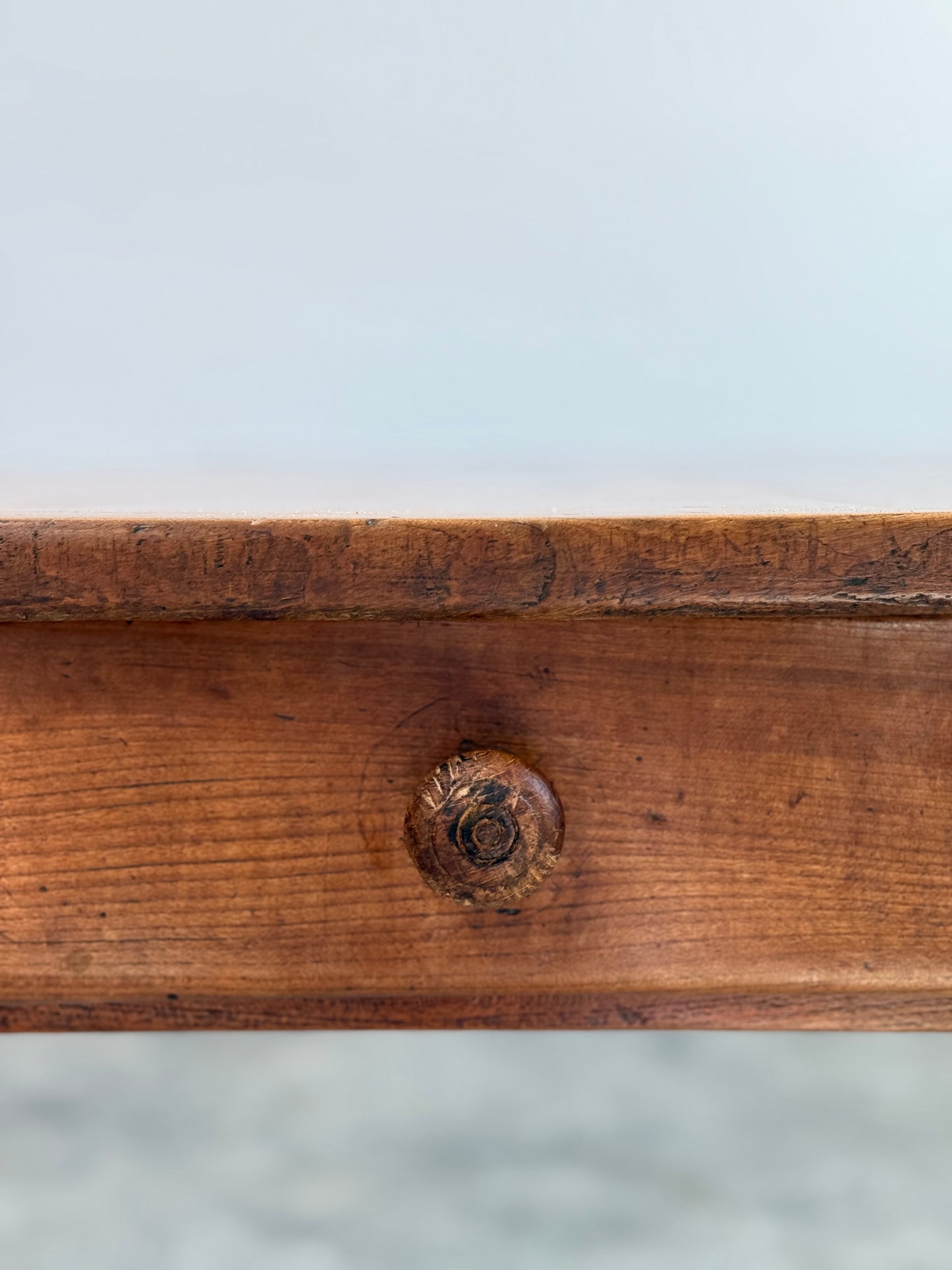Large Pine Harvest Table with Extension