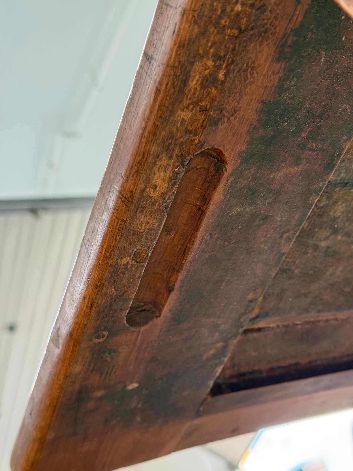 Large Pine Harvest Table with Extension