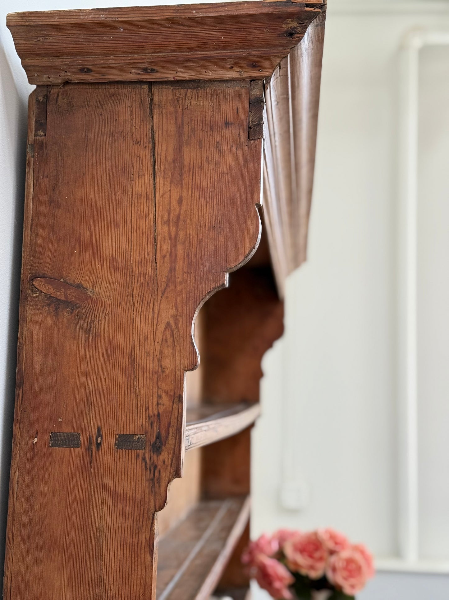 Antique Pine Welsh Dresser.