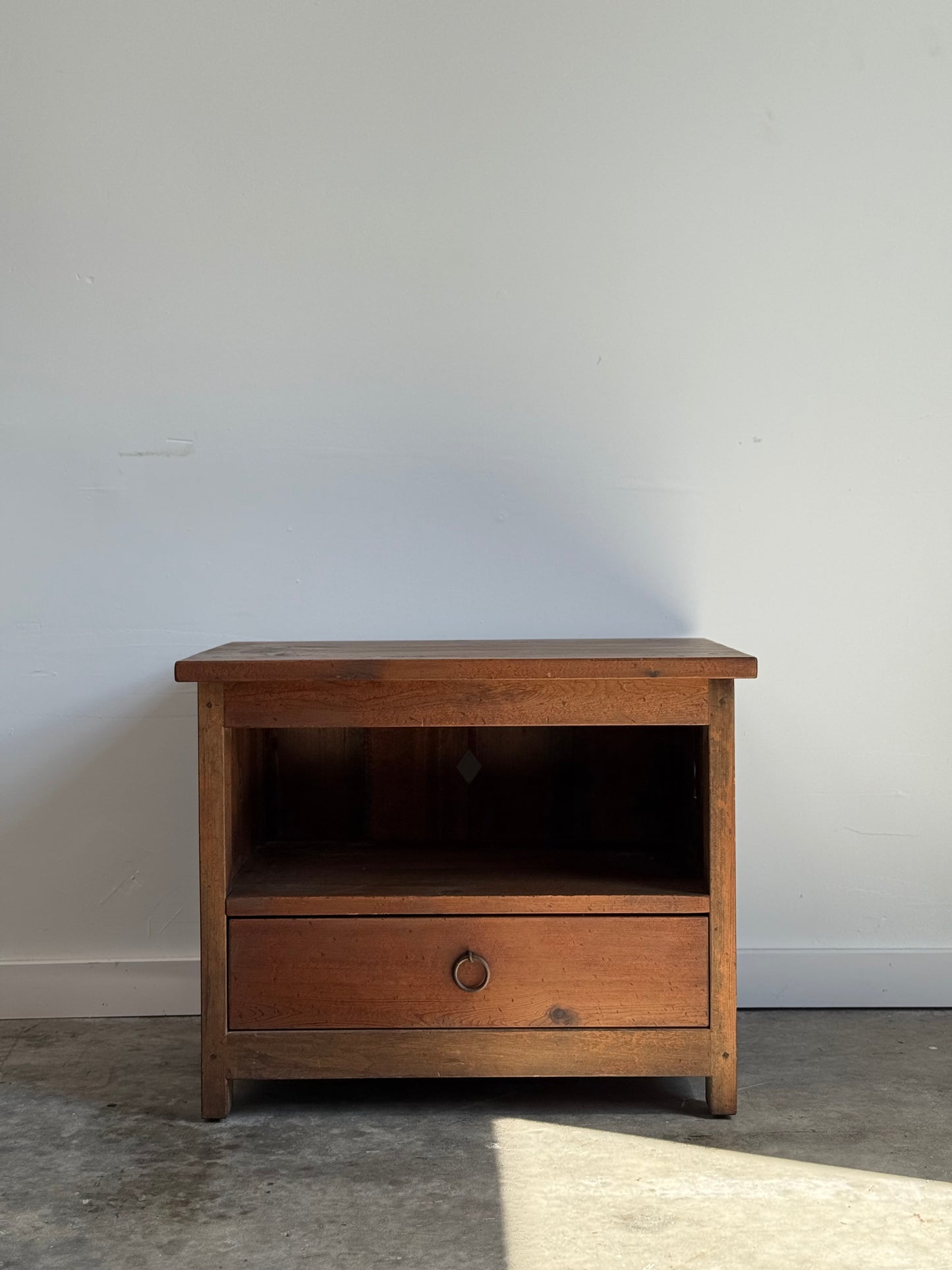 Pretty Vintage Pine Side Table