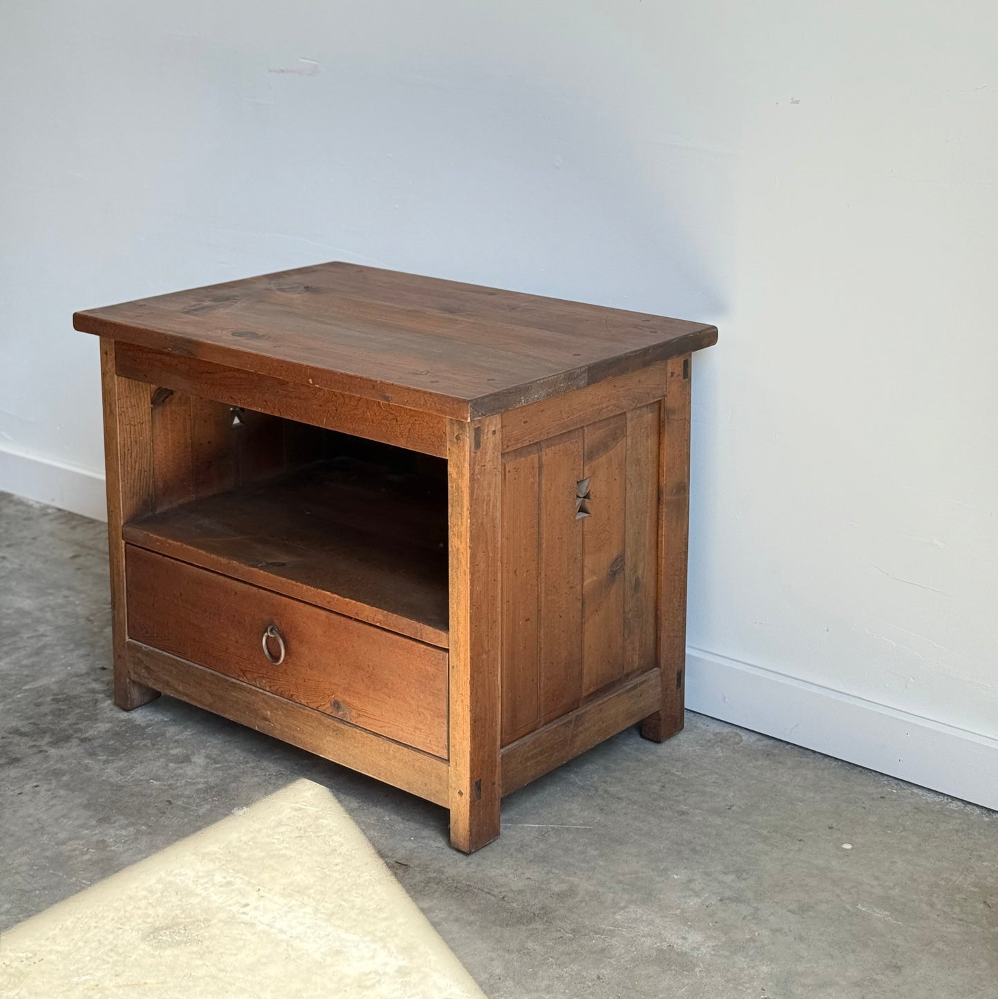 Pretty Vintage Pine Side Table