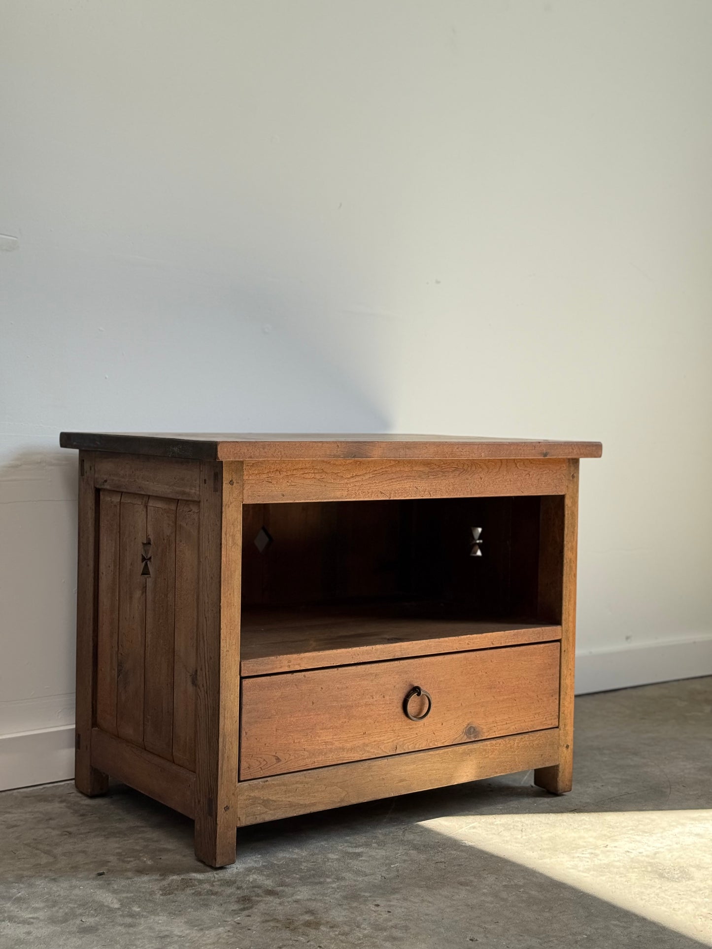 Pretty Vintage Pine Side Table