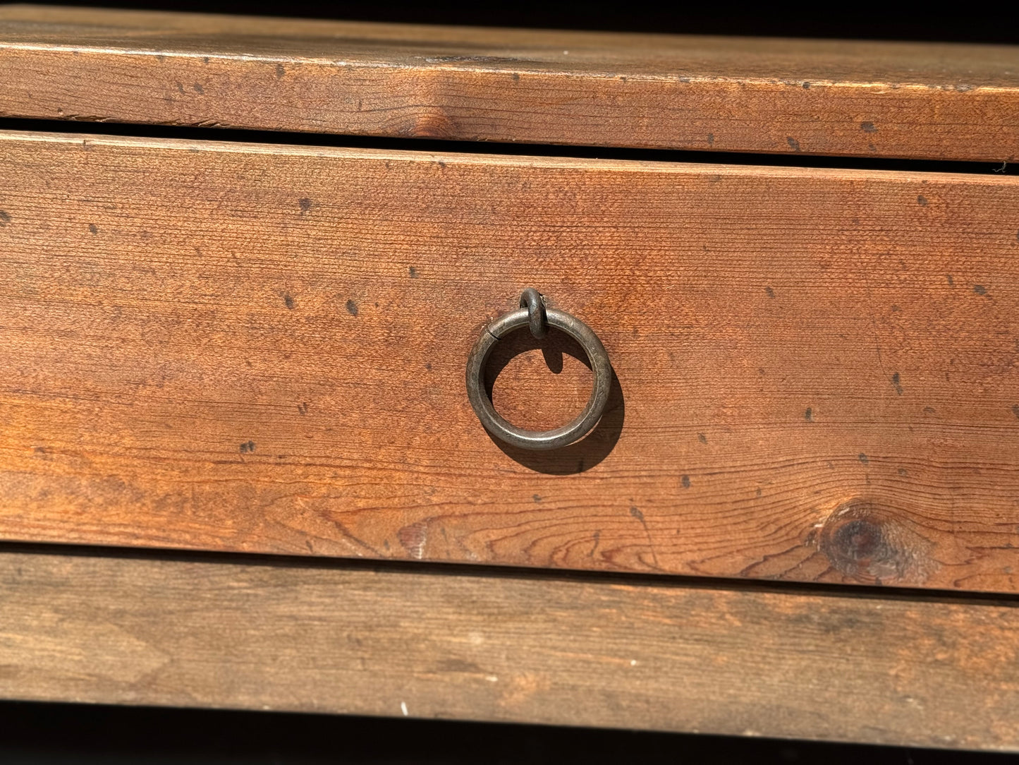 Pretty Vintage Pine Side Table