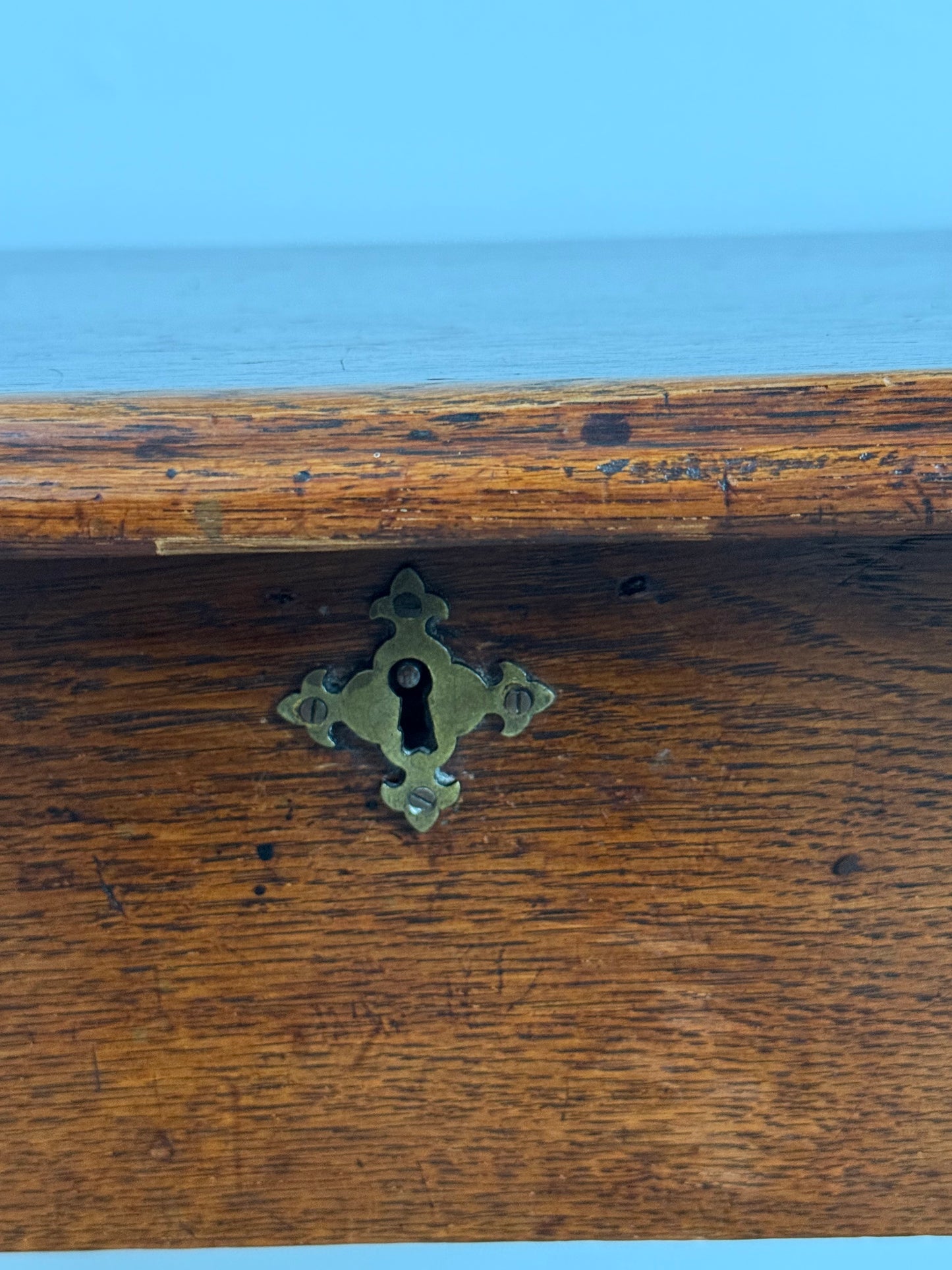 English Queen Anne Walnut One Drawer Lowboy