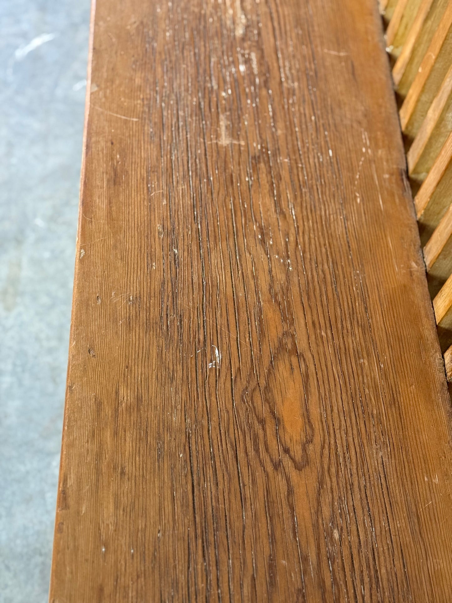 Antique English Pine Bench