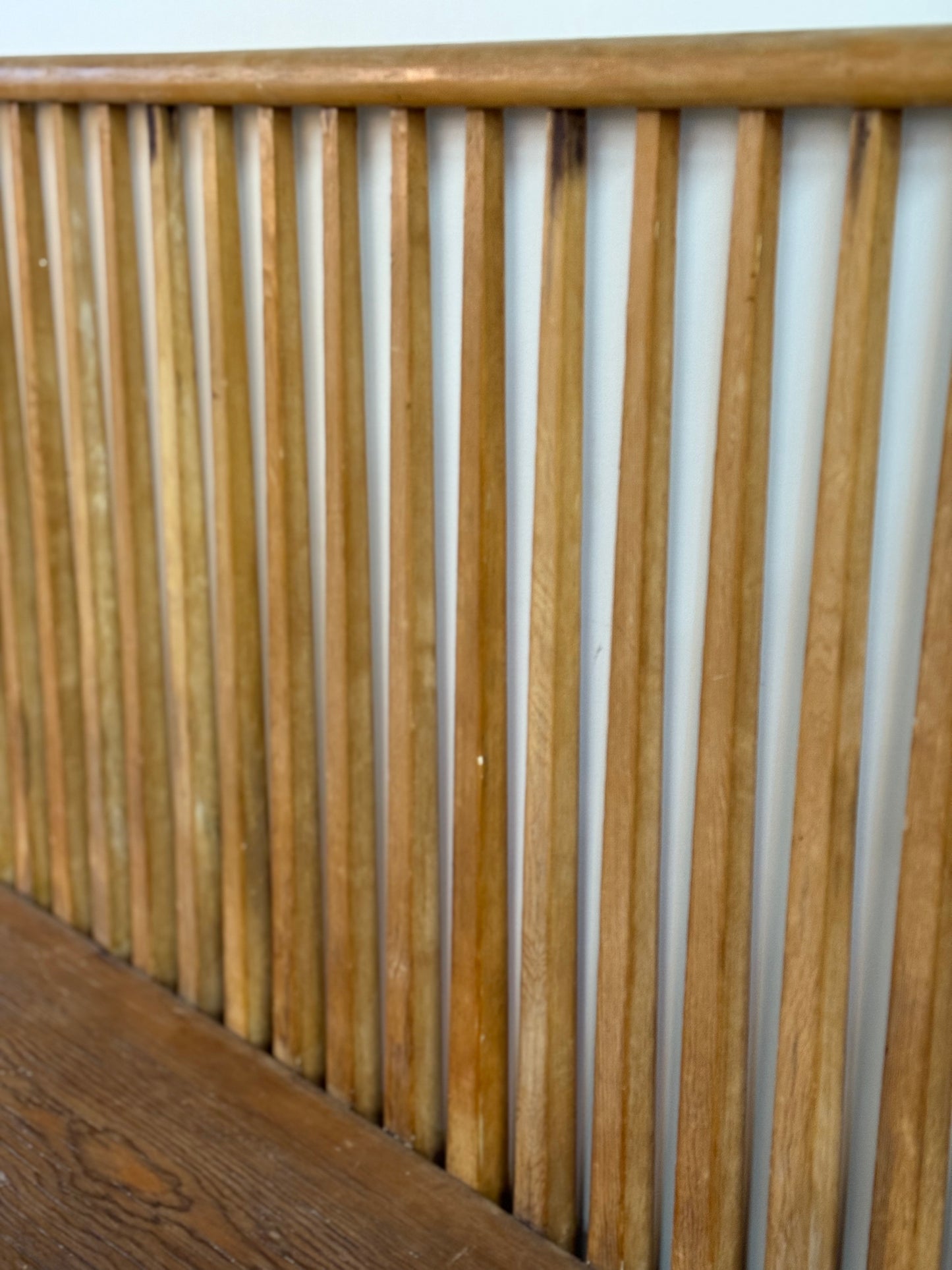 Antique English Pine Bench