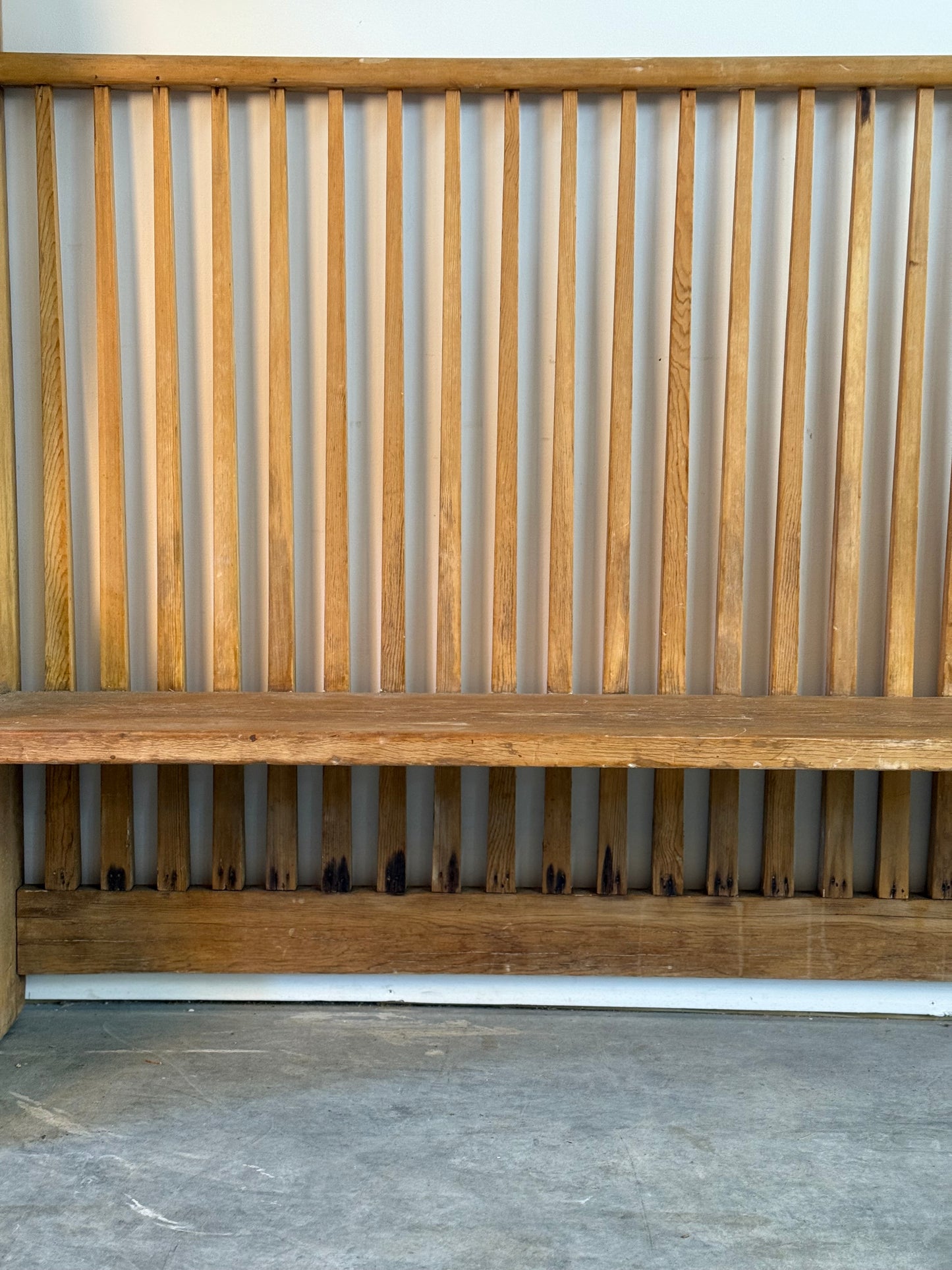 Antique English Pine Bench