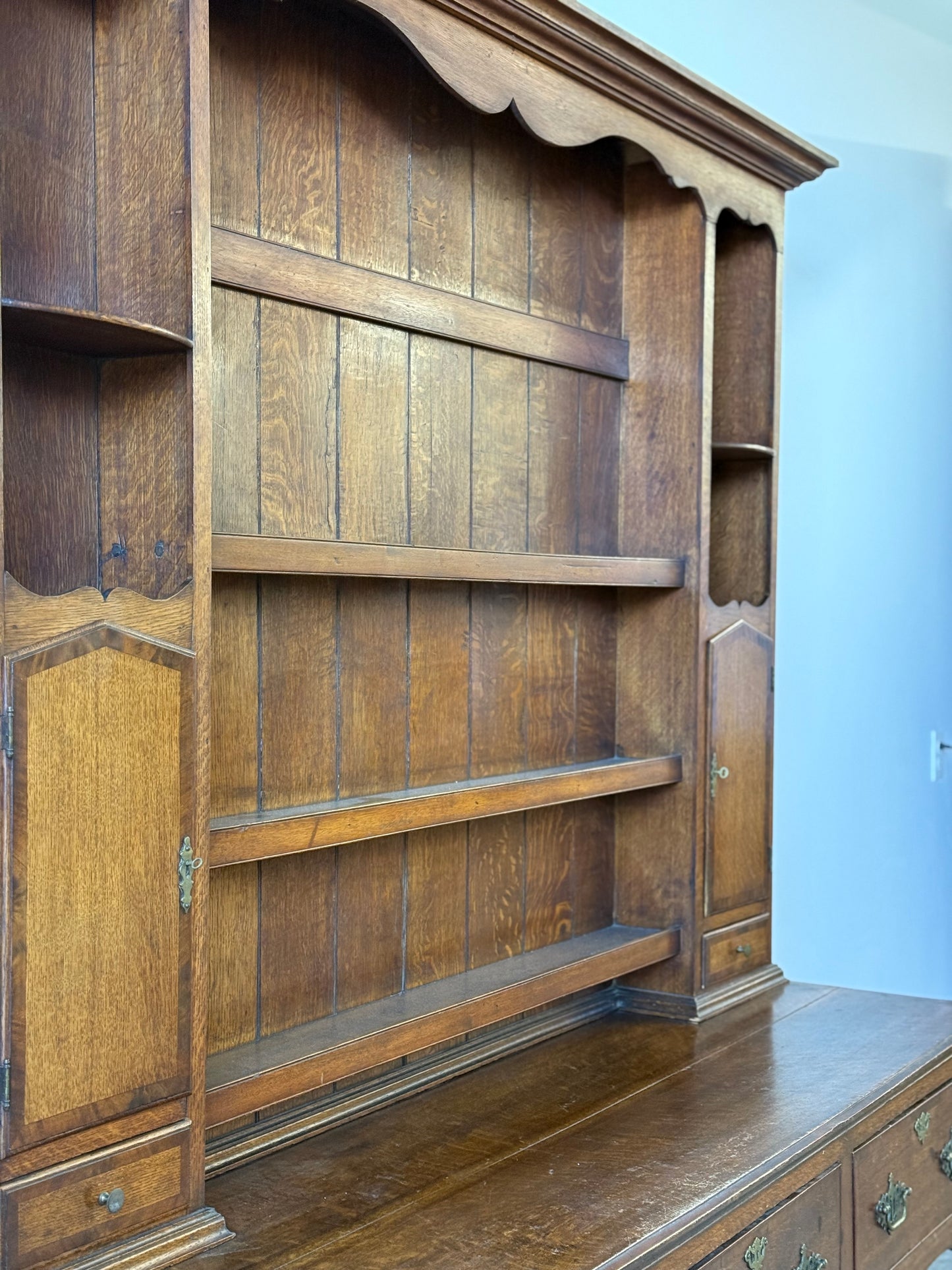Antique Welsh Oak Cupboard 19th c.