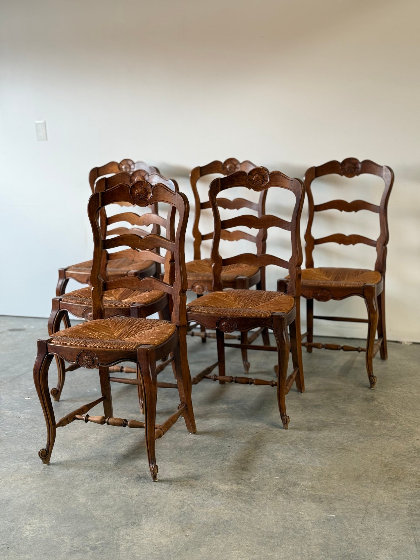 Vintage French Provincial Dining Chairs