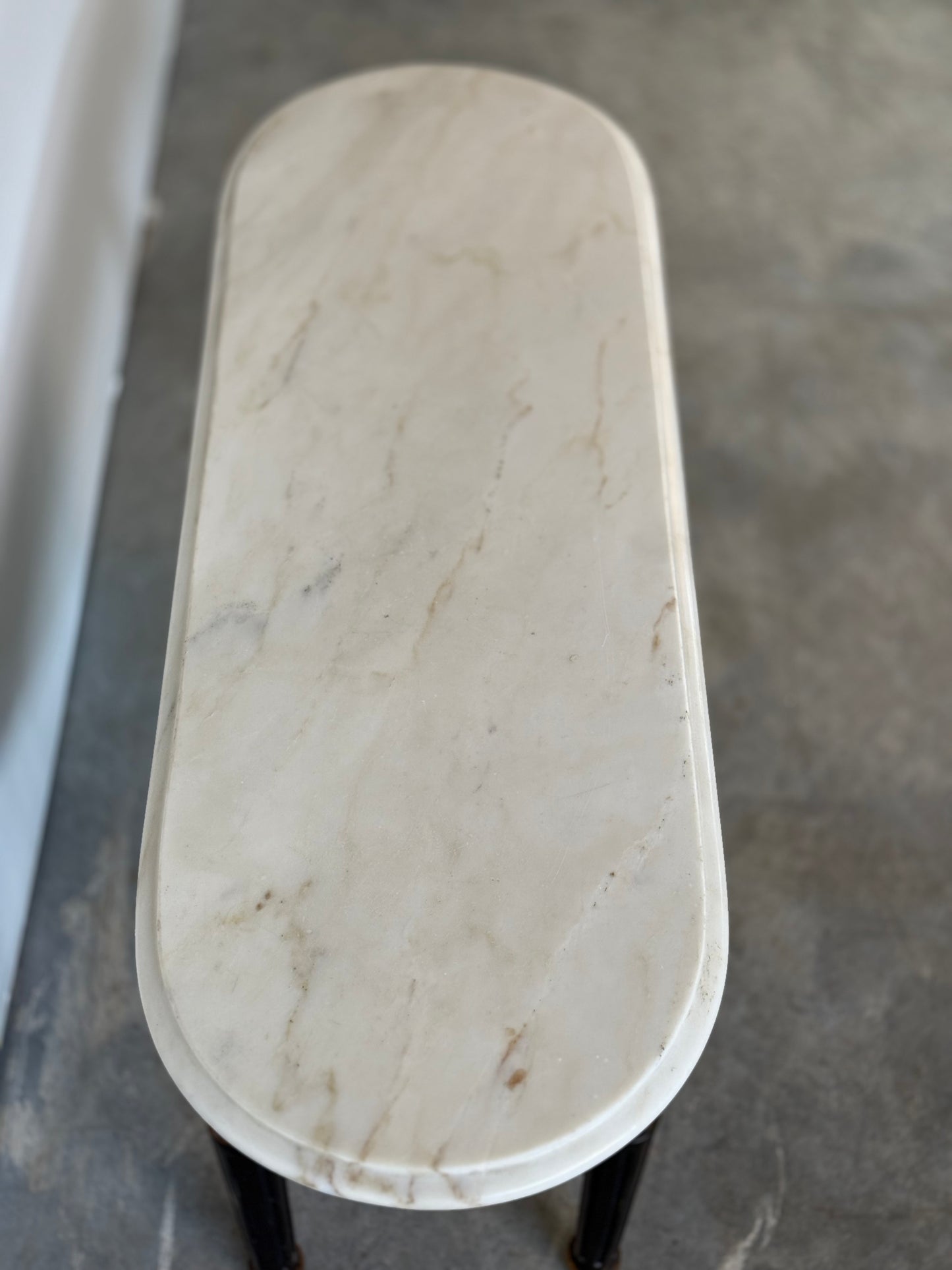 Louis XVI Style Marble Top Low Table