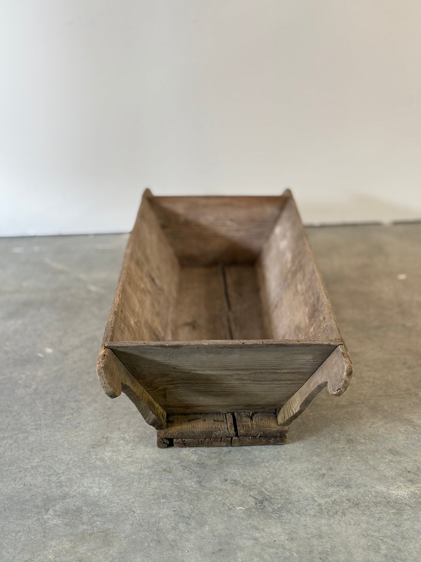 Large Antique Primitive Trough