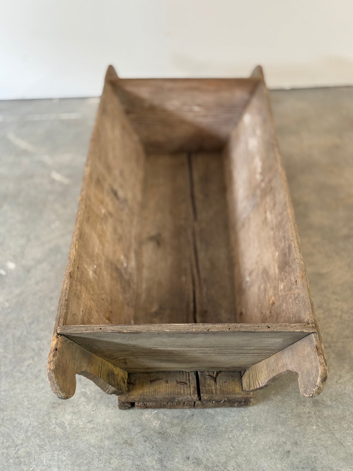 Large Antique Primitive Trough