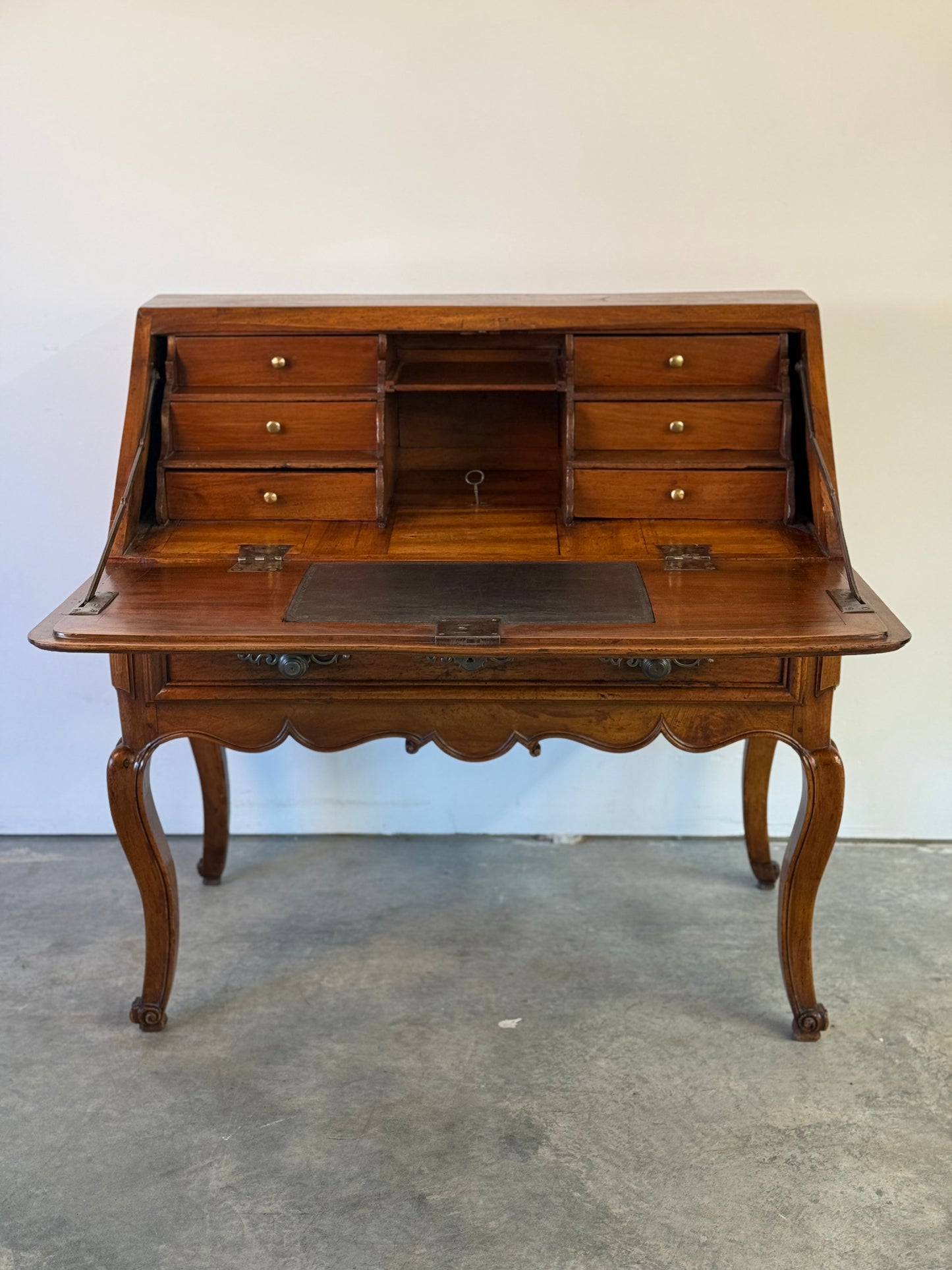 Antique French Walnut Desk C.1900