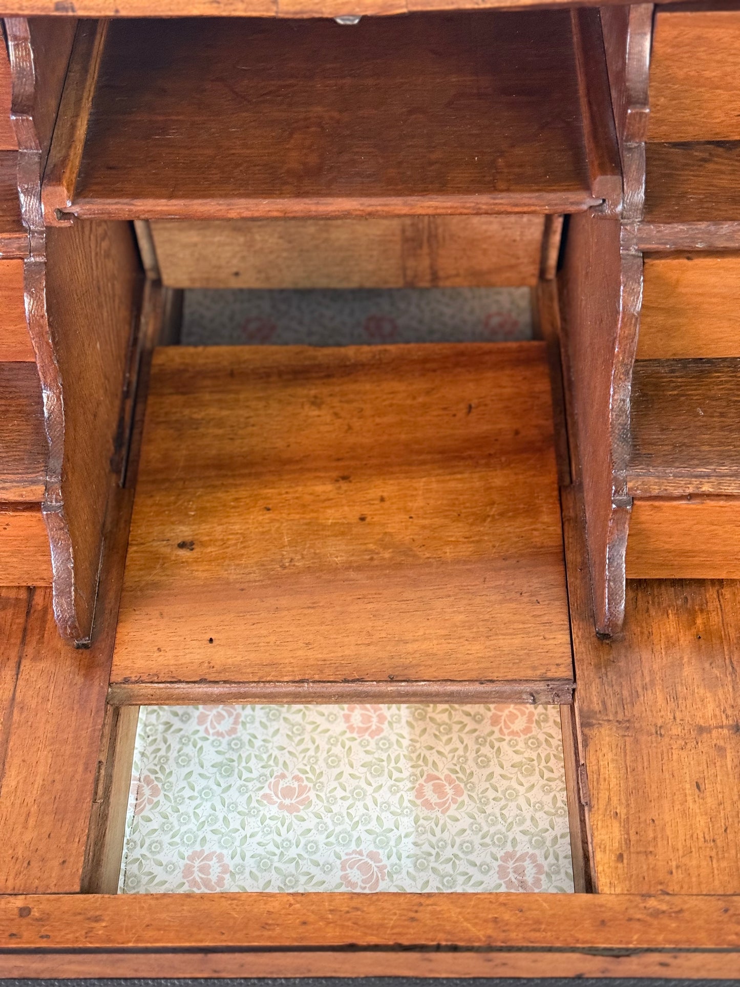 Antique French Walnut Desk C.1900