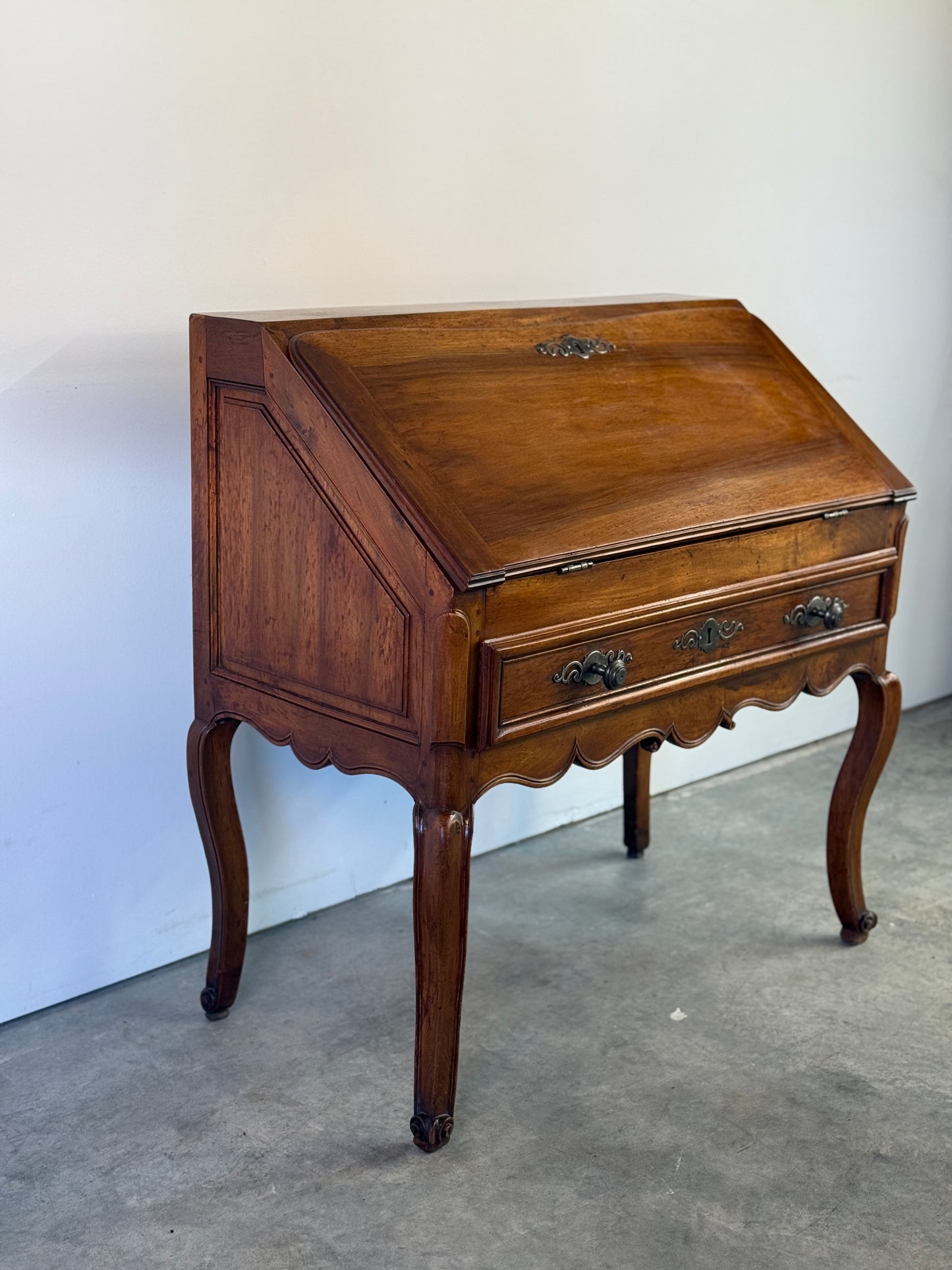 Antique French Walnut Desk C.1900