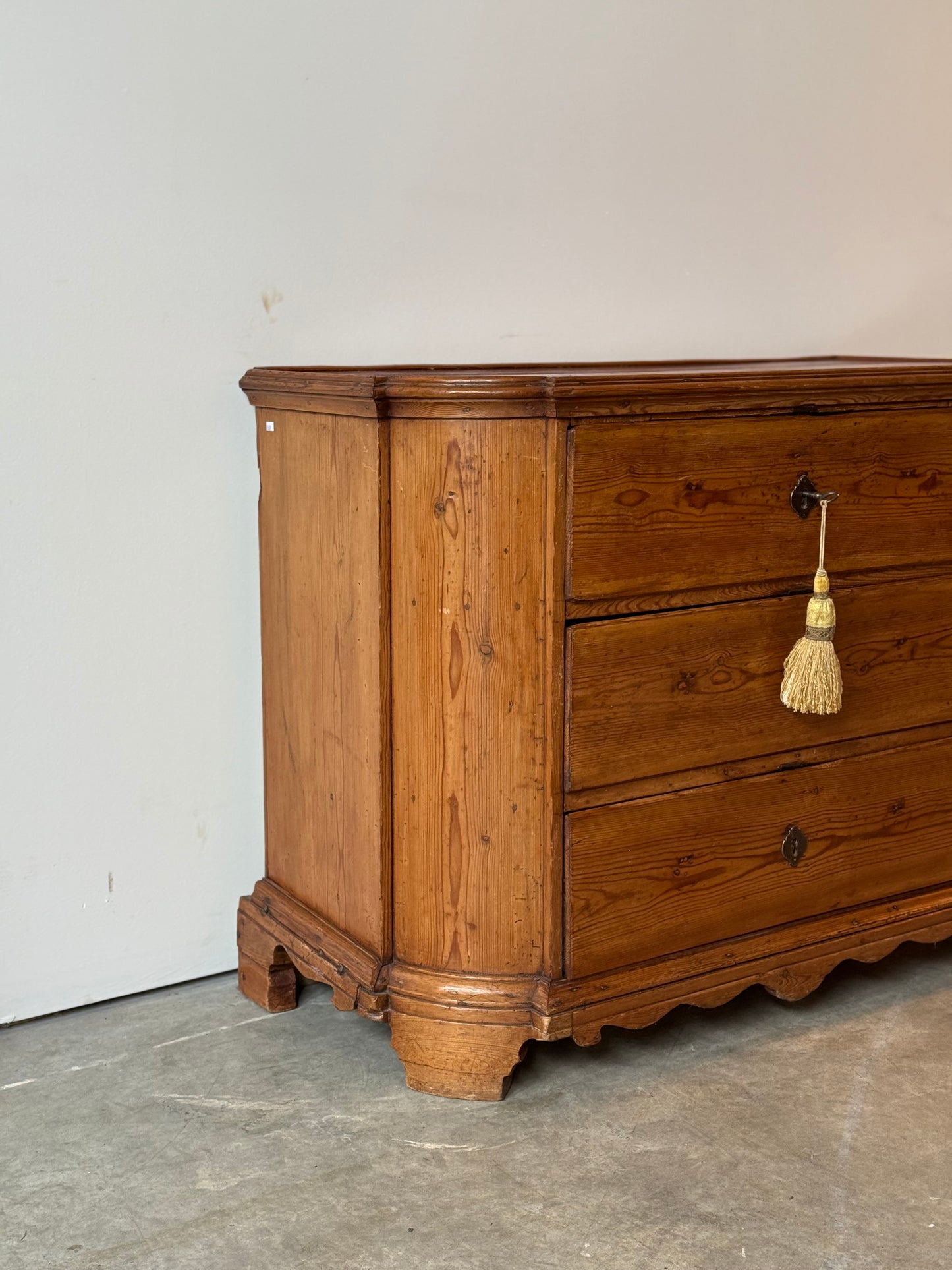 Antique European Pine Dresser 19th C.