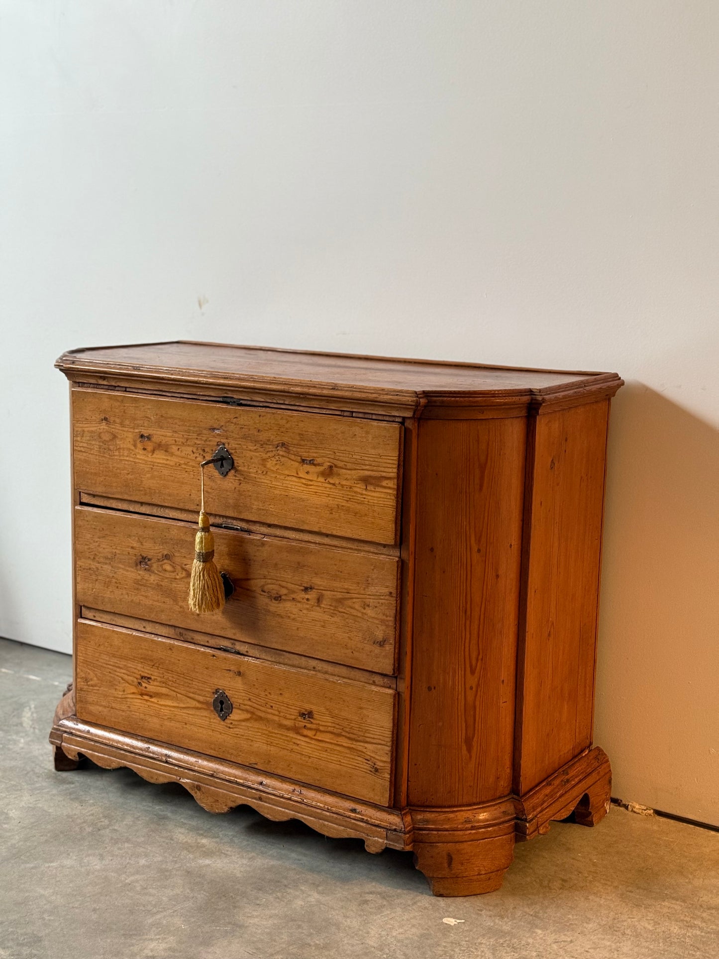 Antique European Pine Dresser 19th C.
