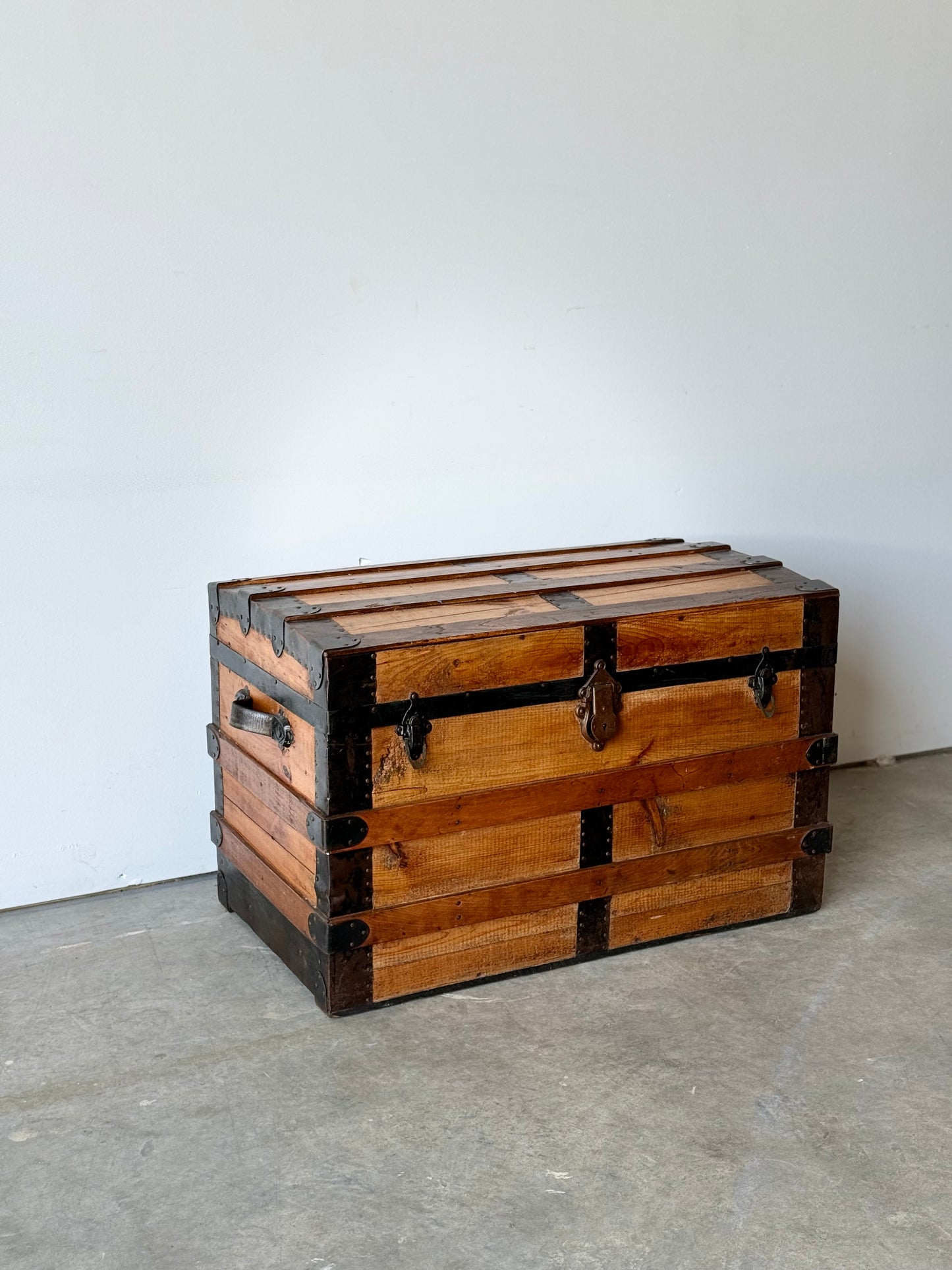 Beautiful Antique Dome Top Trunk