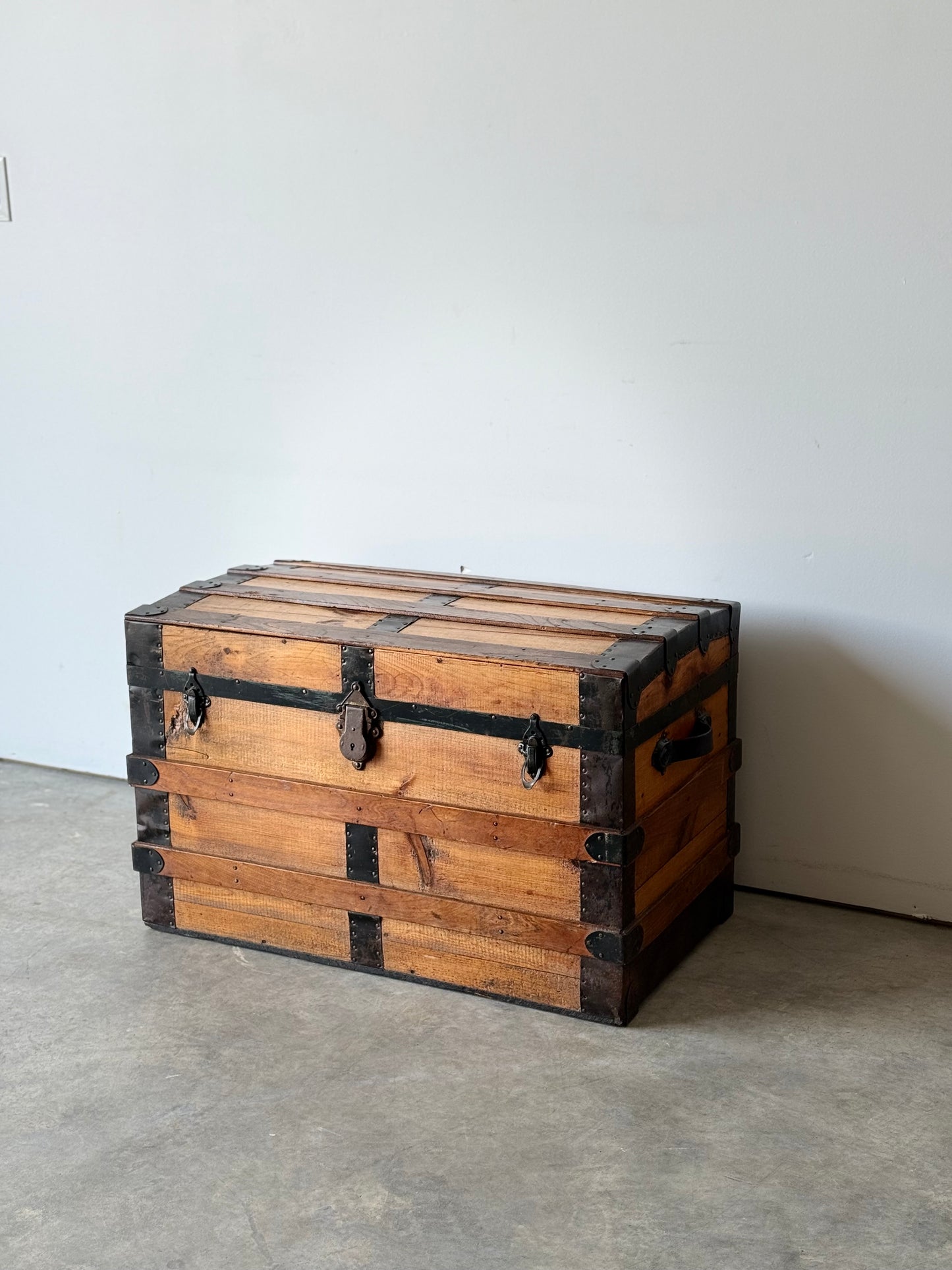 Beautiful Antique Dome Top Trunk