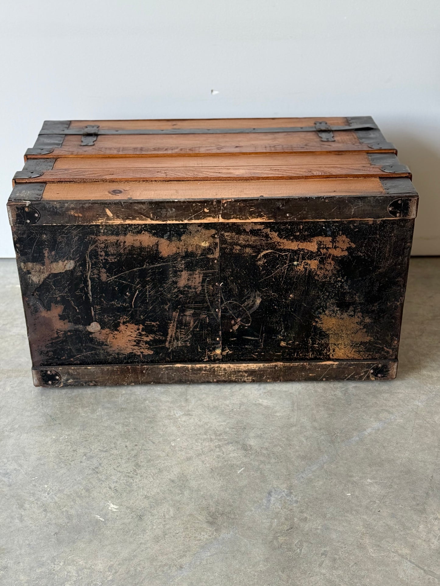 Beautiful Antique Dome Top Trunk