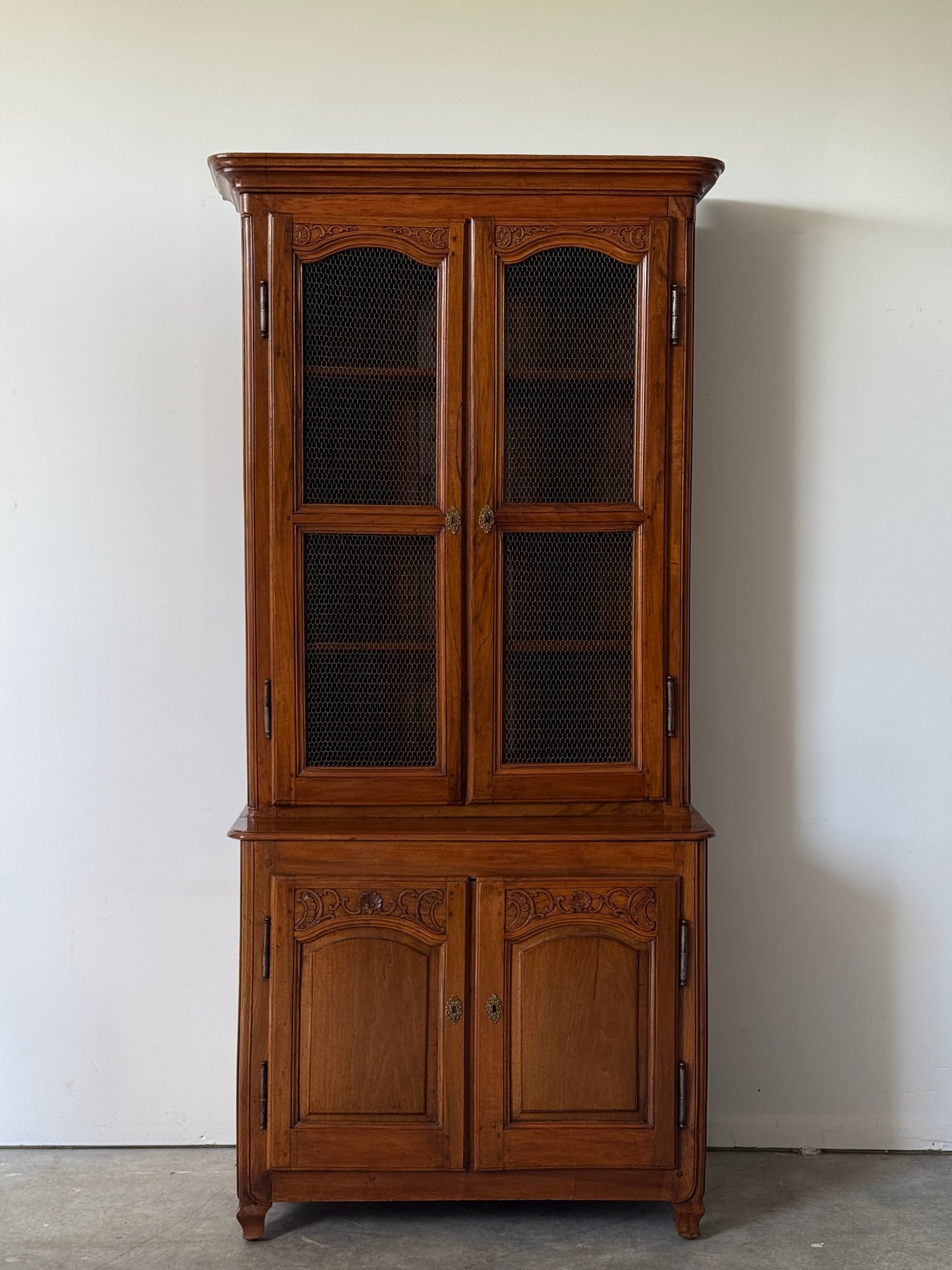 Louis XV Walnut Bibliotheque, France 18th C.