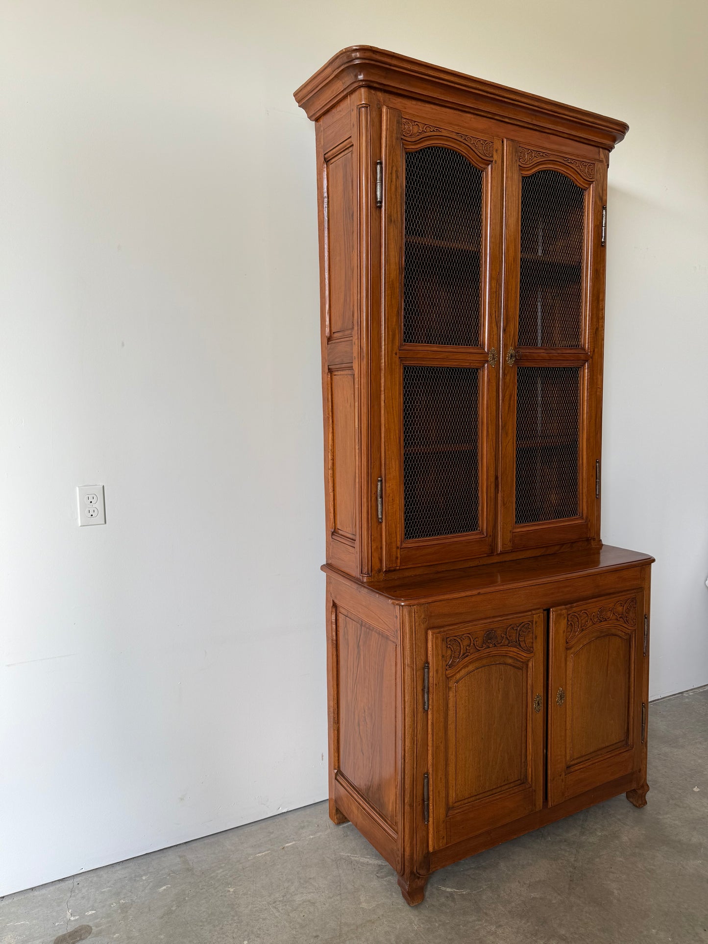 Louis XV Walnut Bibliotheque, France 18th C.
