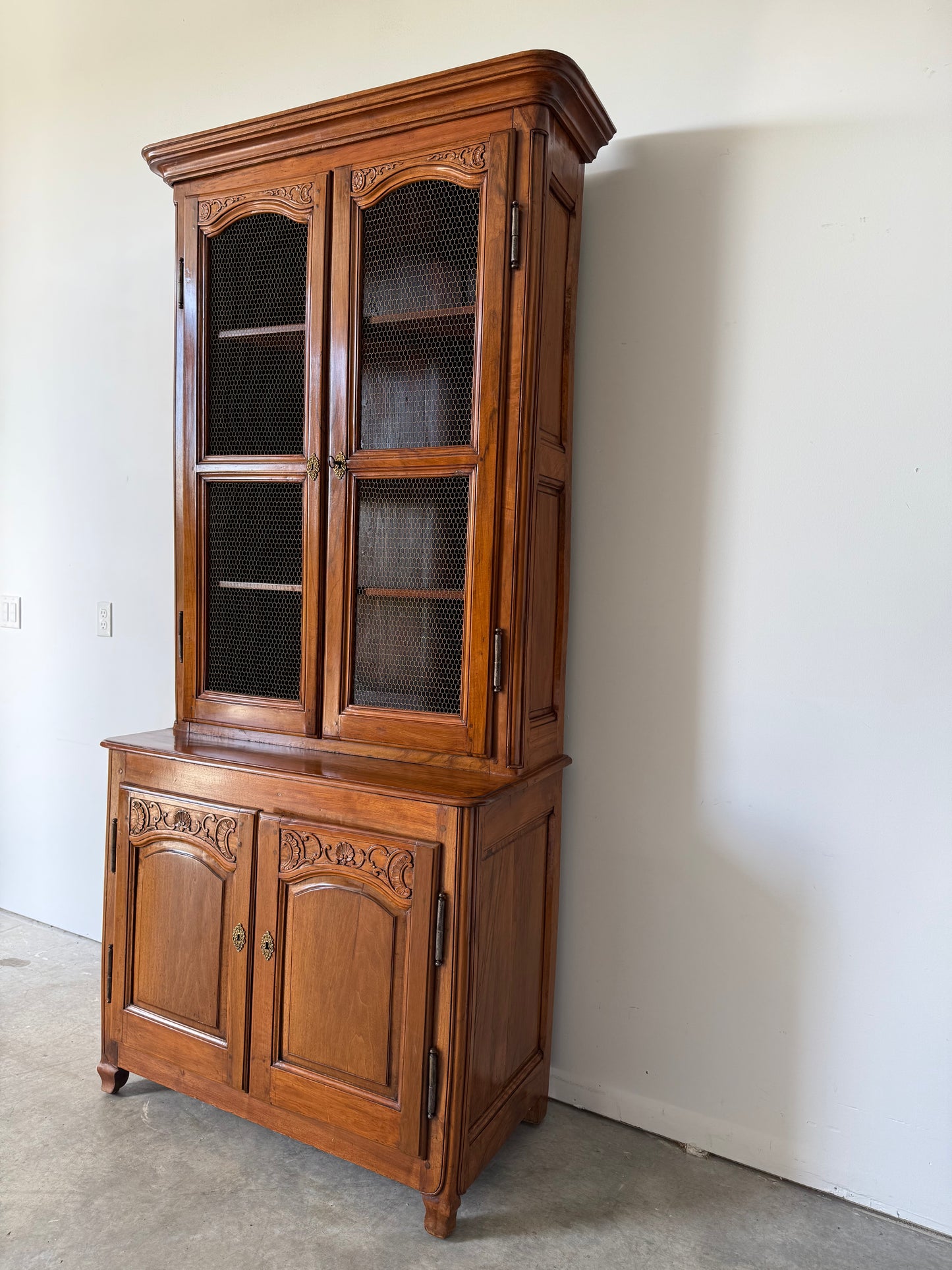 Louis XV Walnut Bibliotheque, France 18th C.
