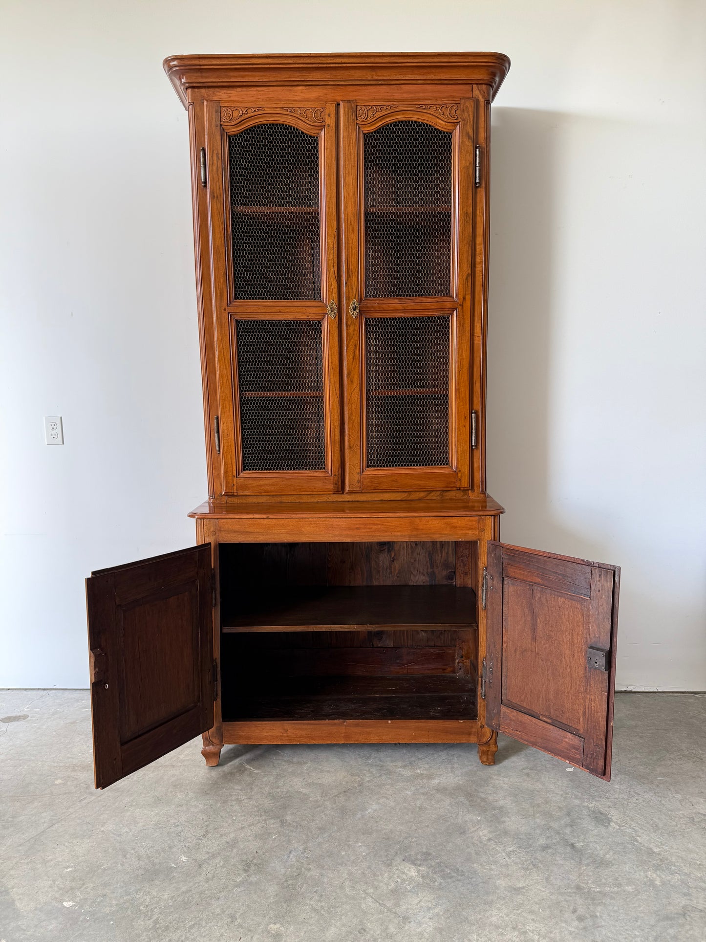 Louis XV Walnut Bibliotheque, France 18th C.