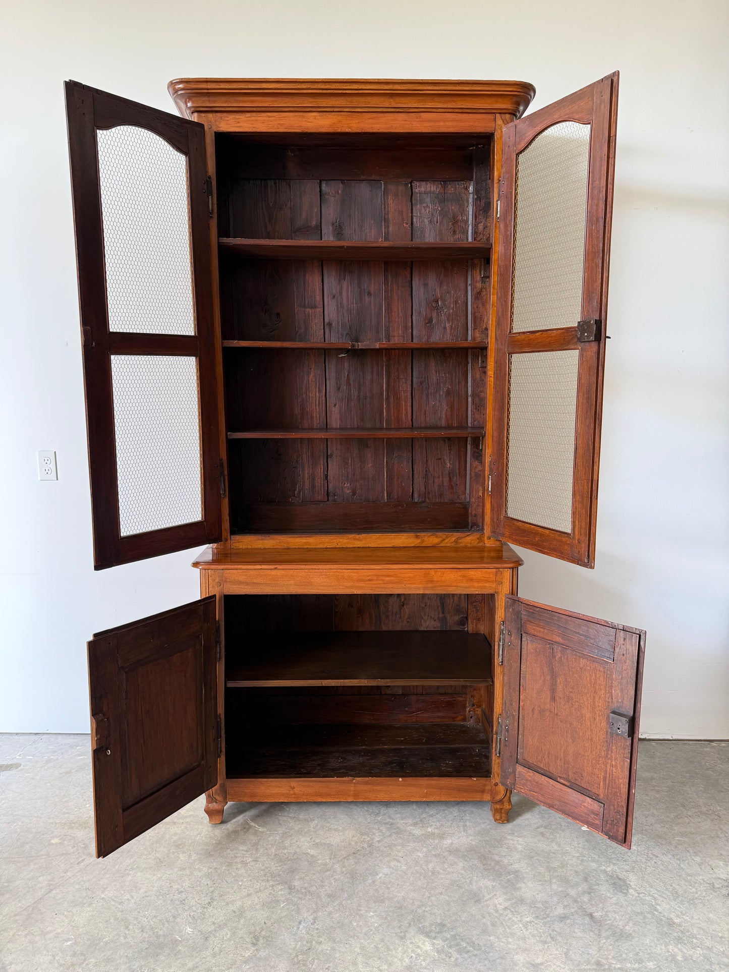 Louis XV Walnut Bibliotheque, France 18th C.