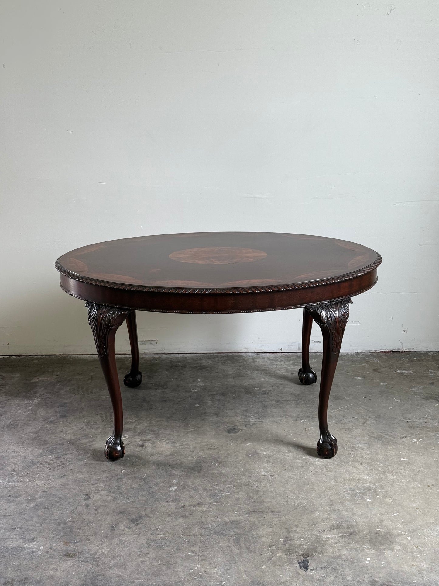 Antique Mahogany Oval Center Table