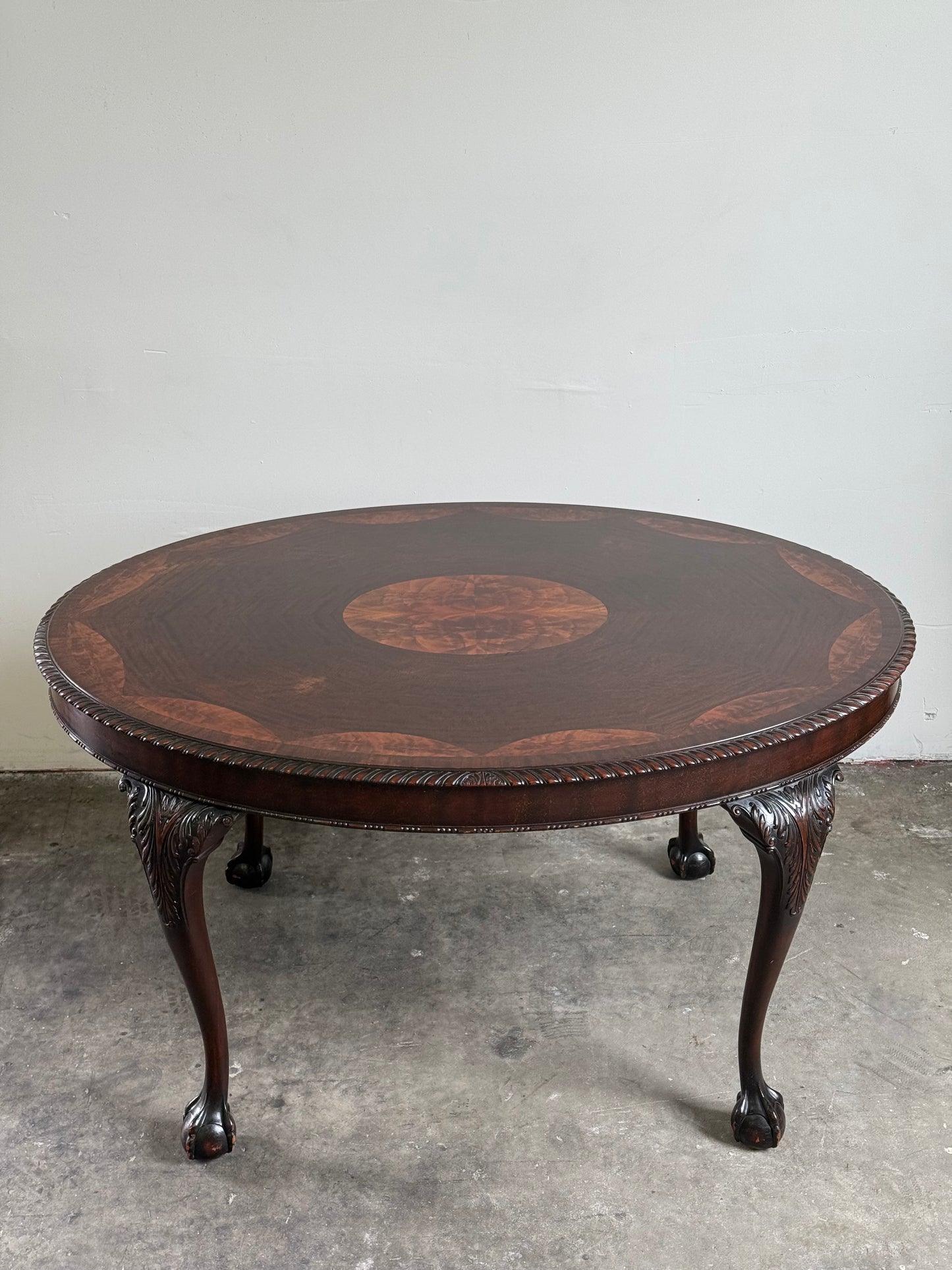 Antique Mahogany Oval Center Table
