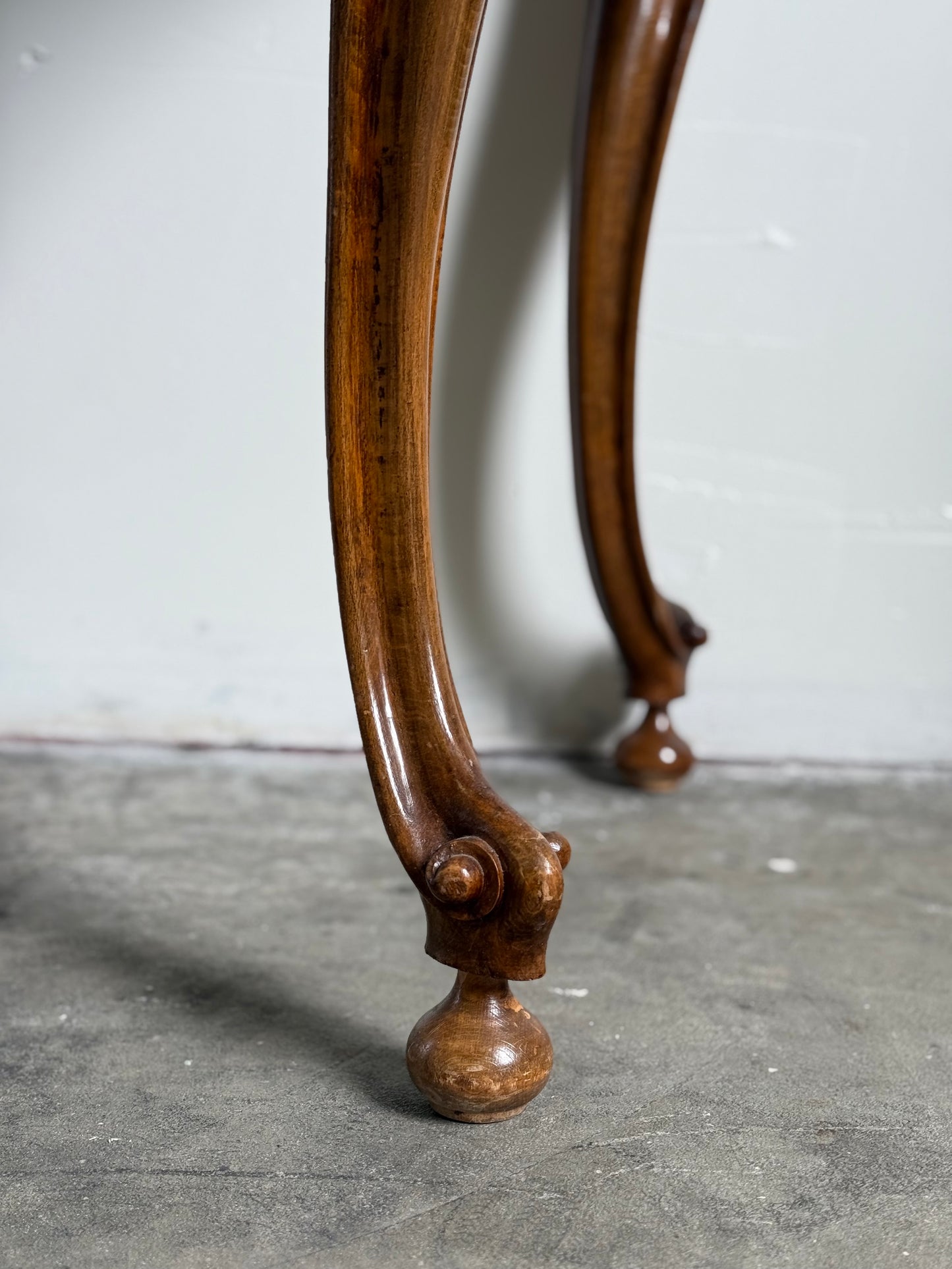 Louis XV Style Bonheur du Jour Serpentine Desk