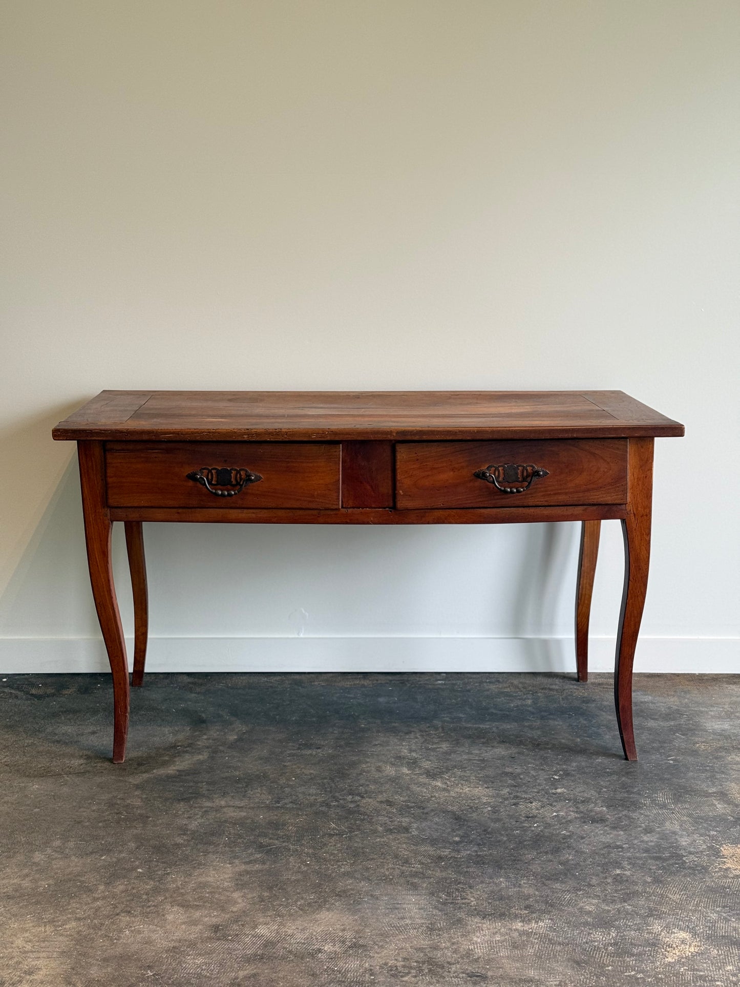 ANTIQUE FRENCH PROVINCIAL CONSOLE TABLE OR DESK