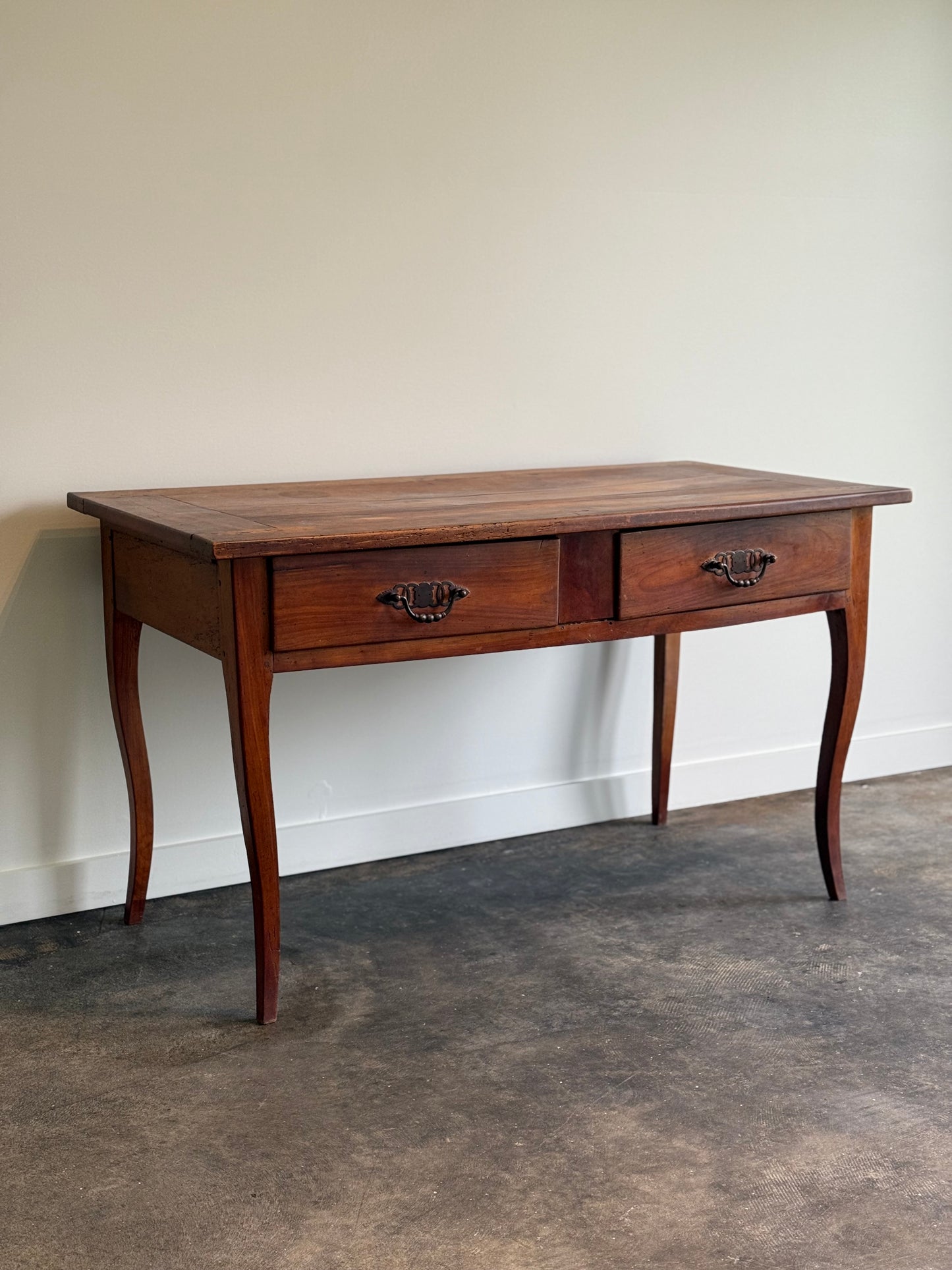 ANTIQUE FRENCH PROVINCIAL CONSOLE TABLE OR DESK