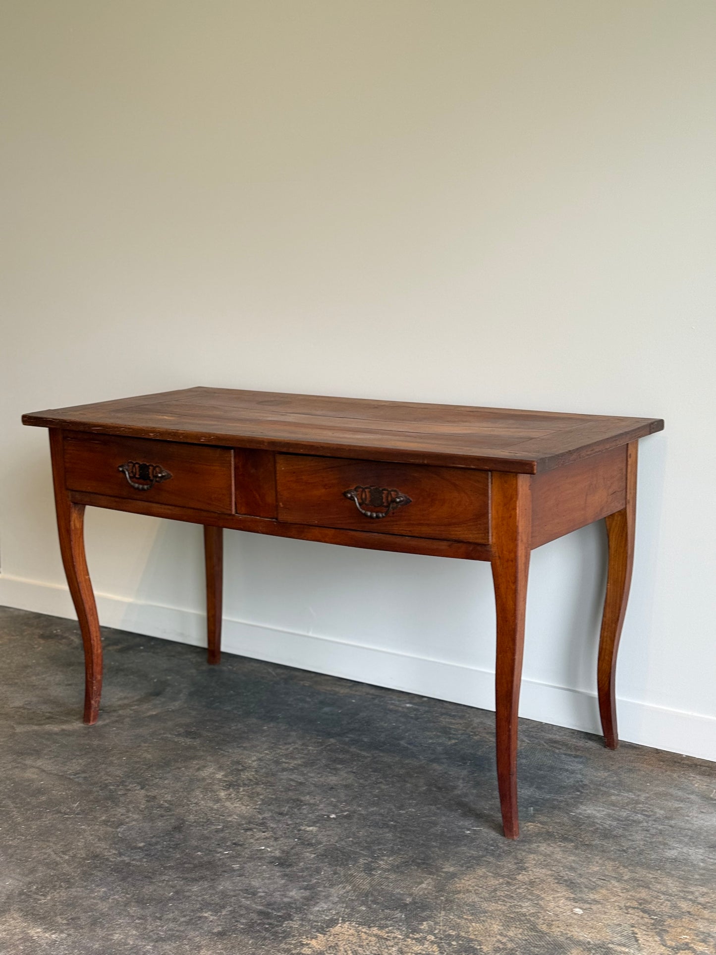 ANTIQUE FRENCH PROVINCIAL CONSOLE TABLE OR DESK