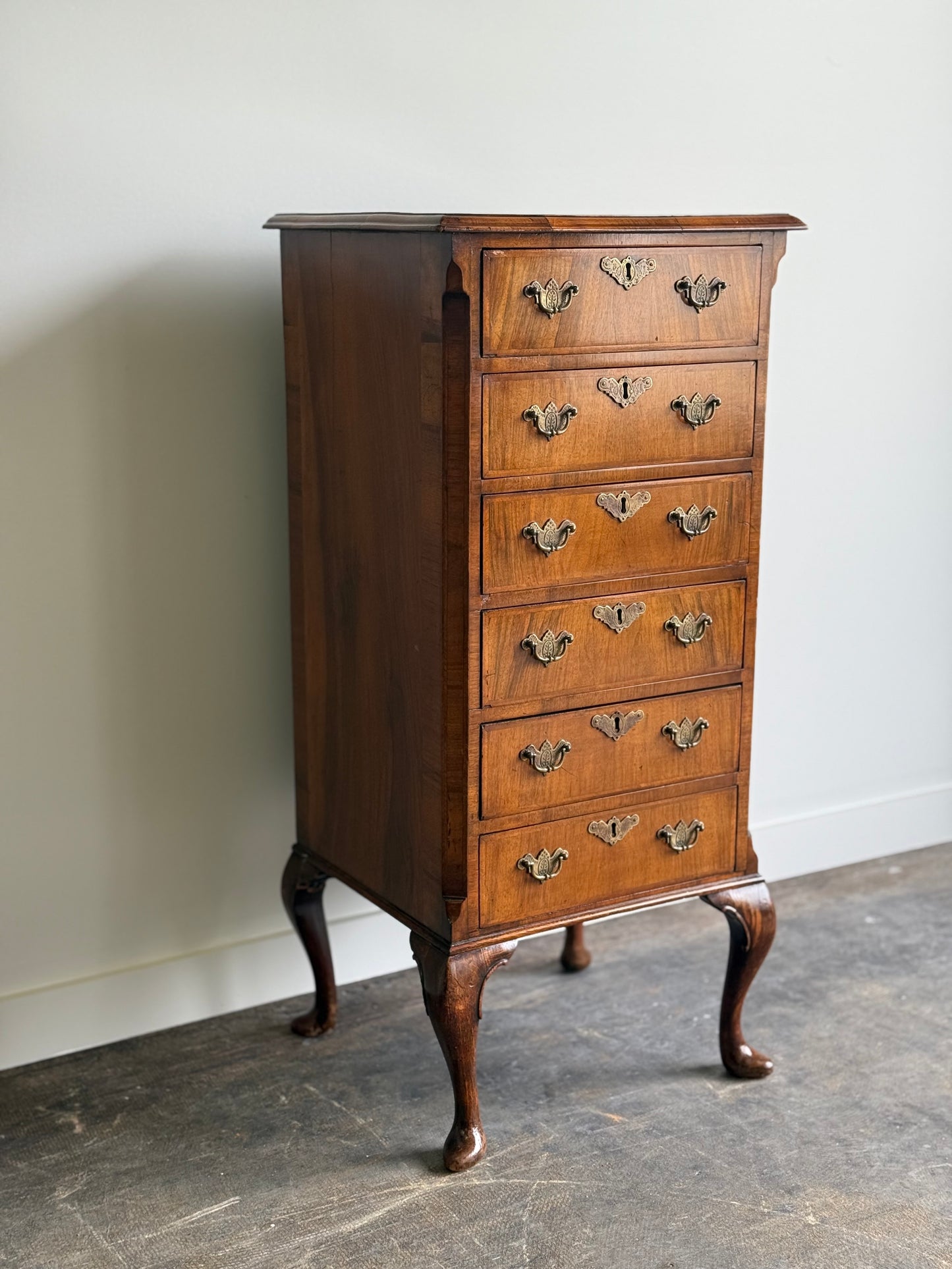 Antique French Provincial Carved Lingerie Chest
