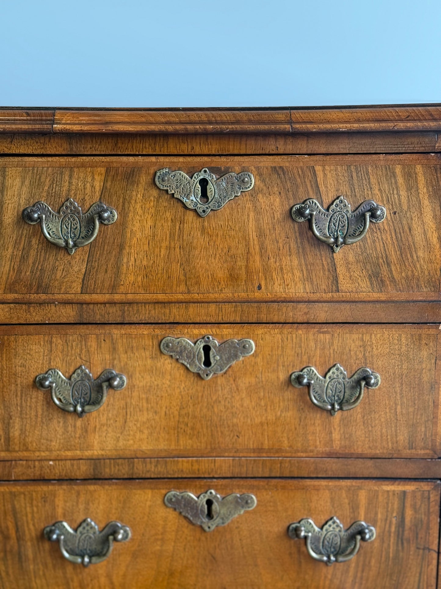 Antique French Provincial Carved Lingerie Chest