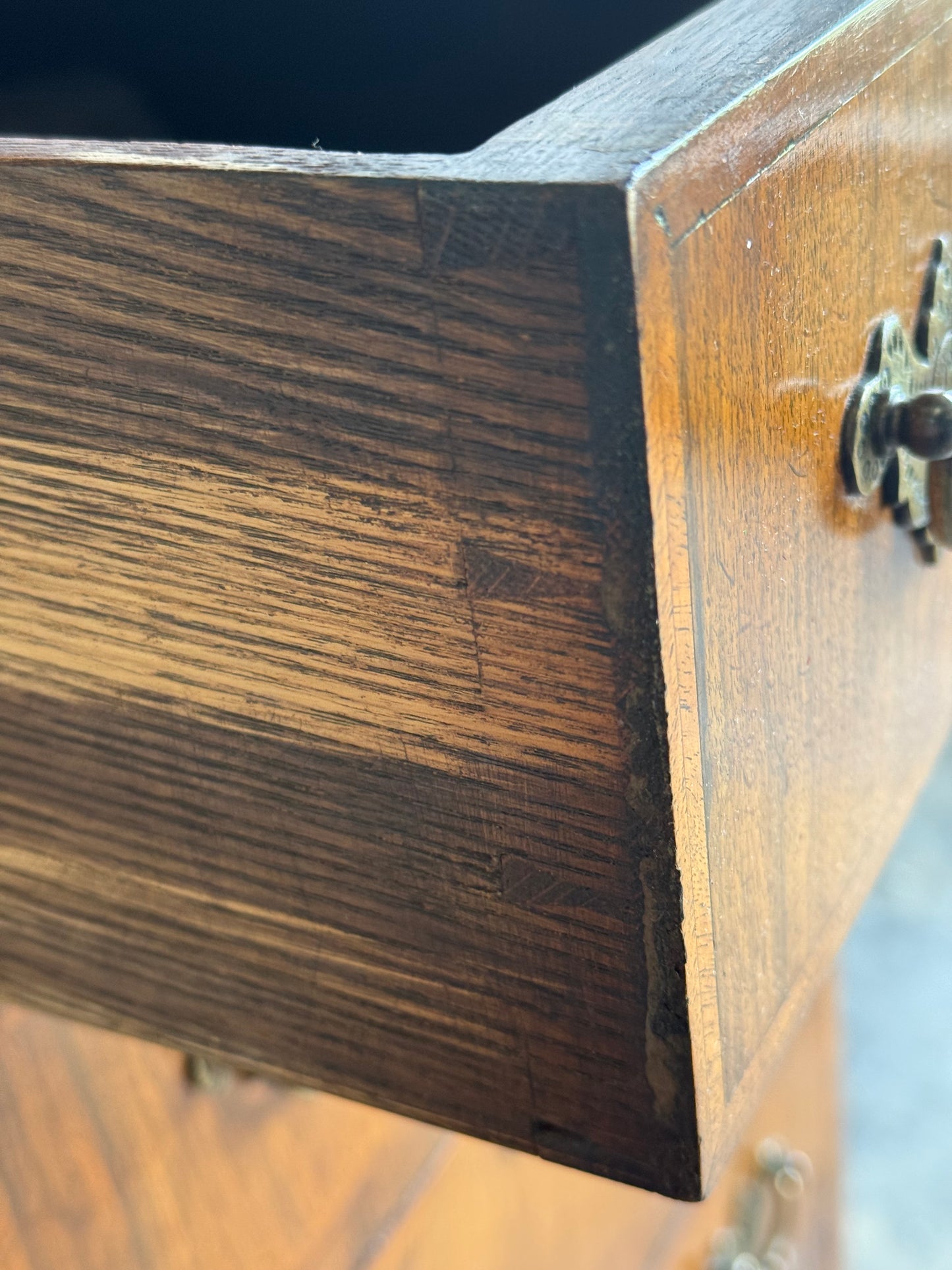 Antique French Provincial Carved Lingerie Chest