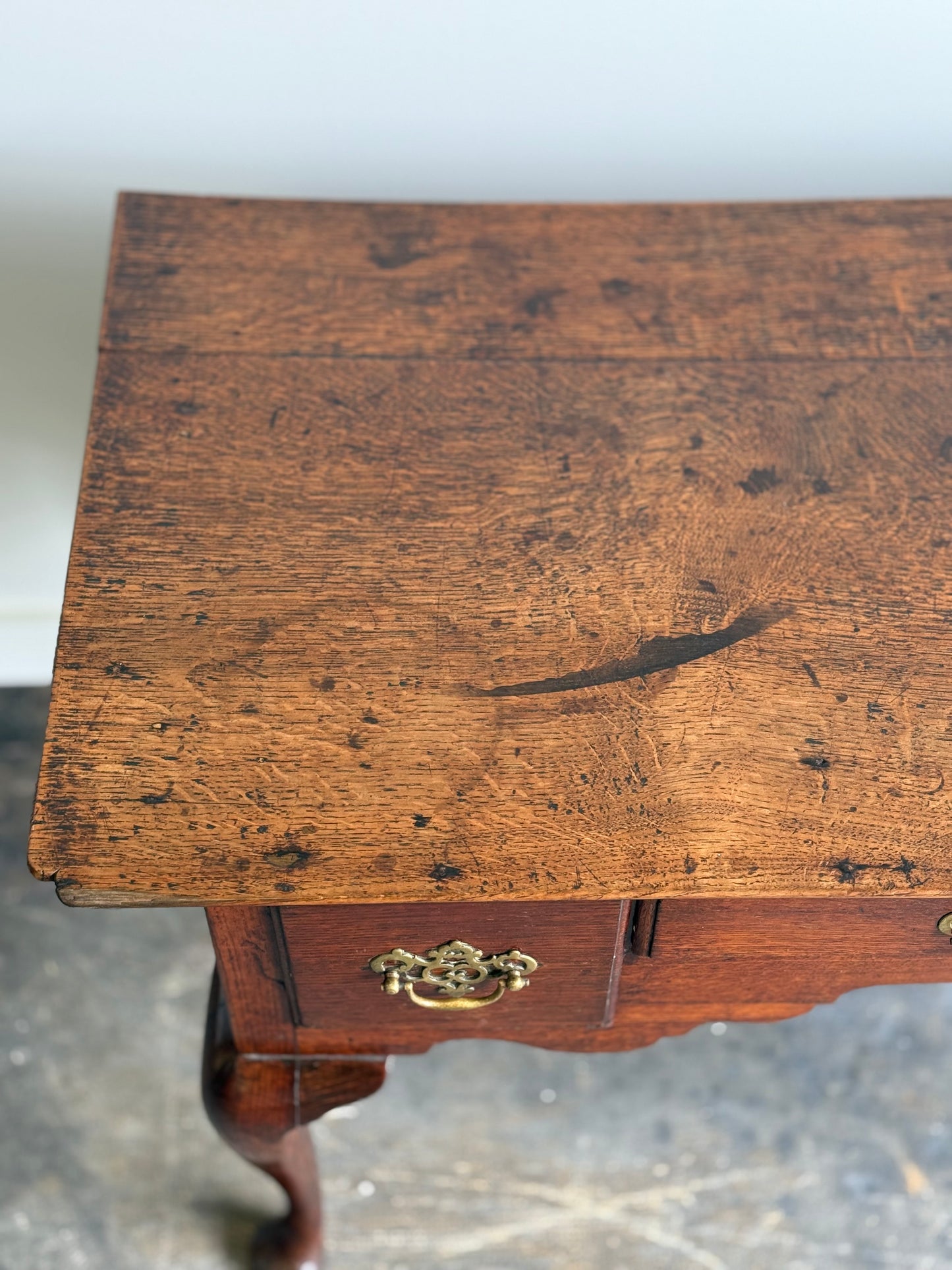 Antique Oak Low Boy, Table