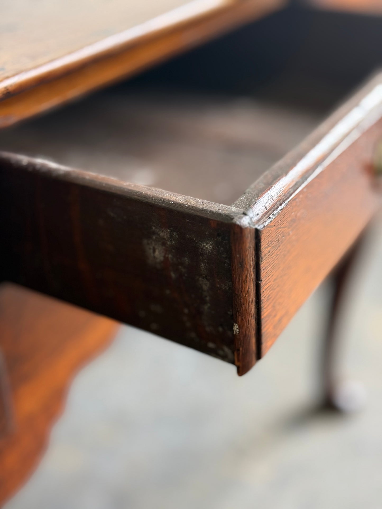 Antique Oak Low Boy, Table