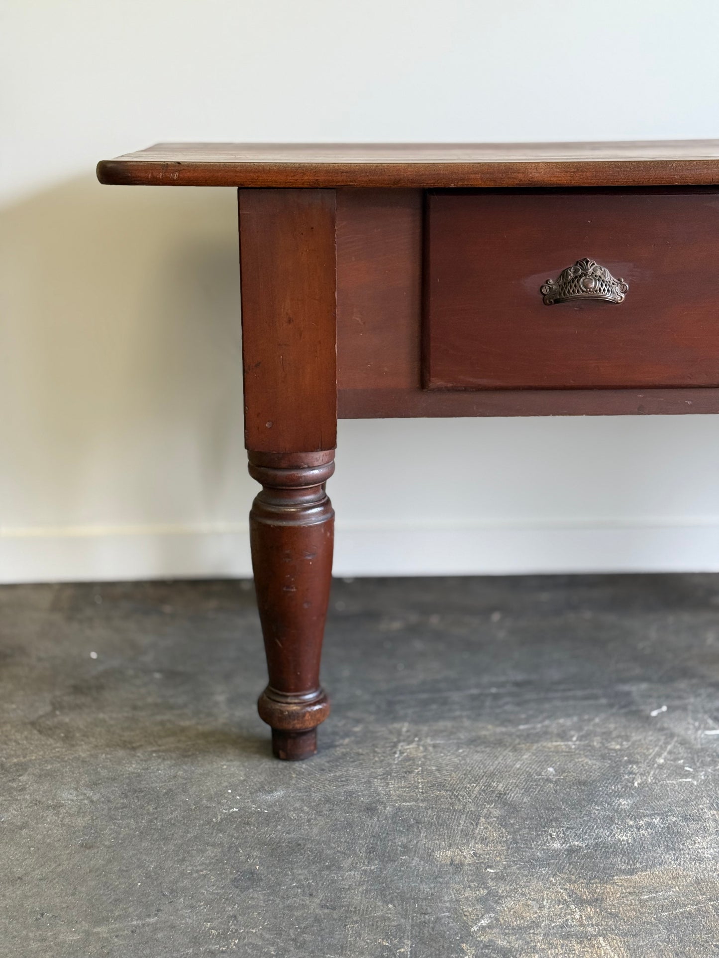 Large Antique Country Store Table