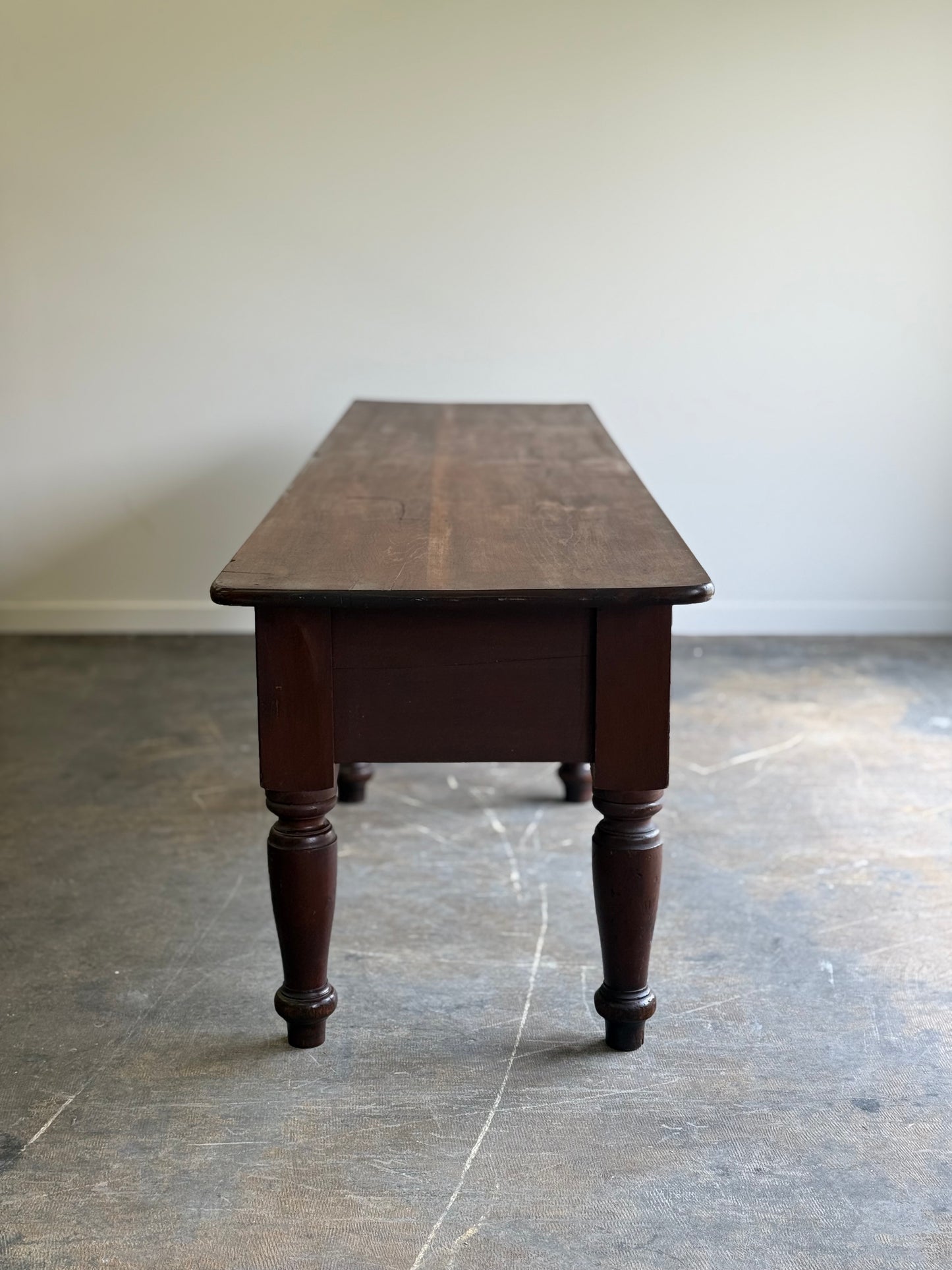 Large Antique Country Store Table