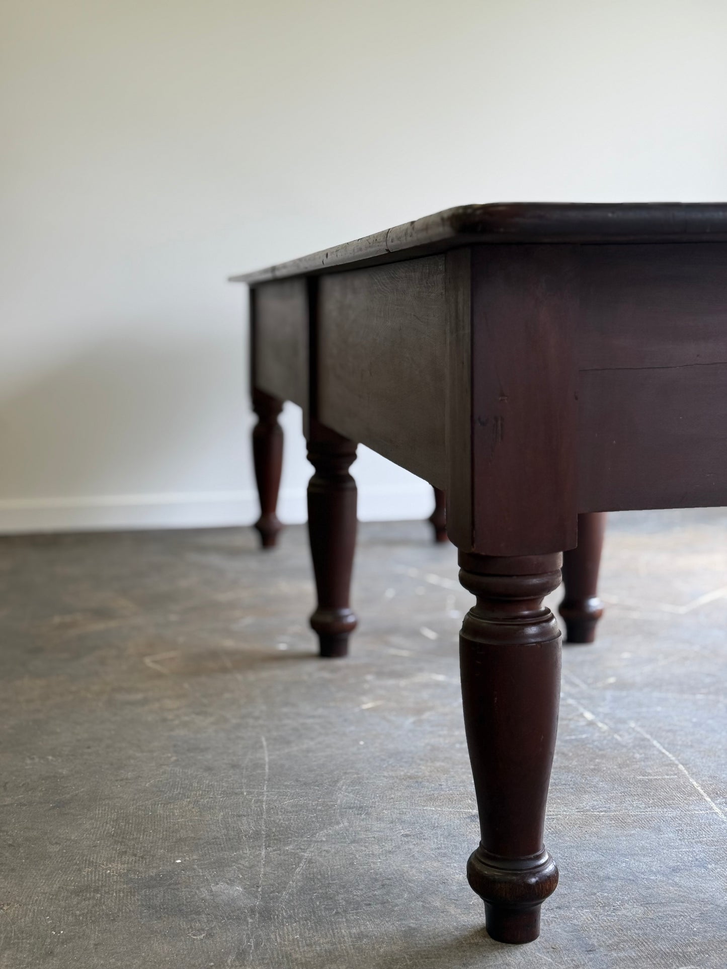 Large Antique Country Store Table