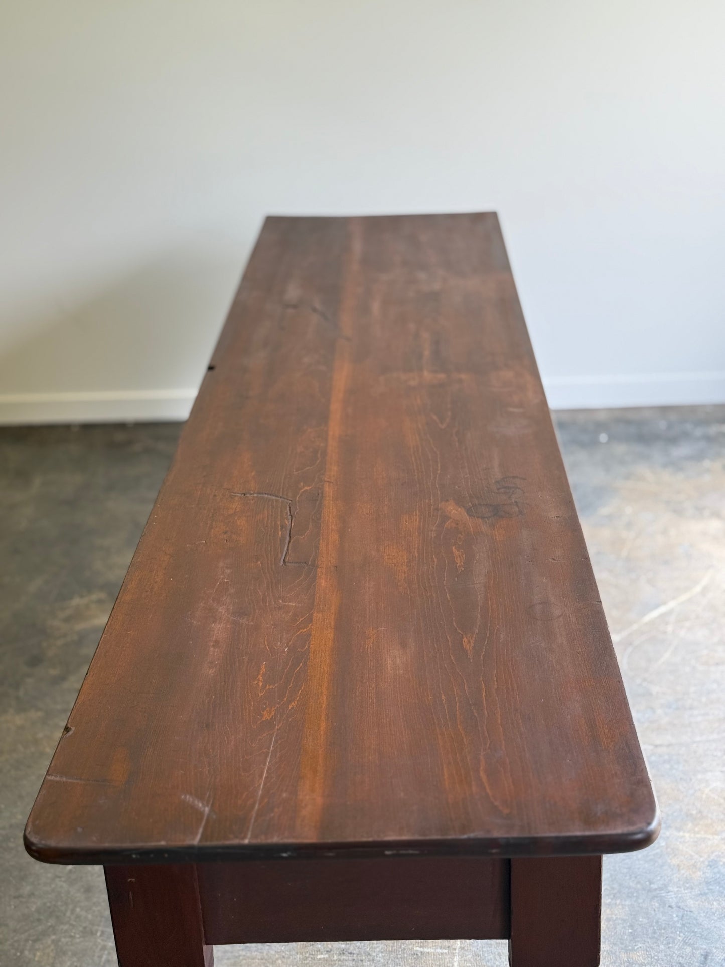 Large Antique Country Store Table