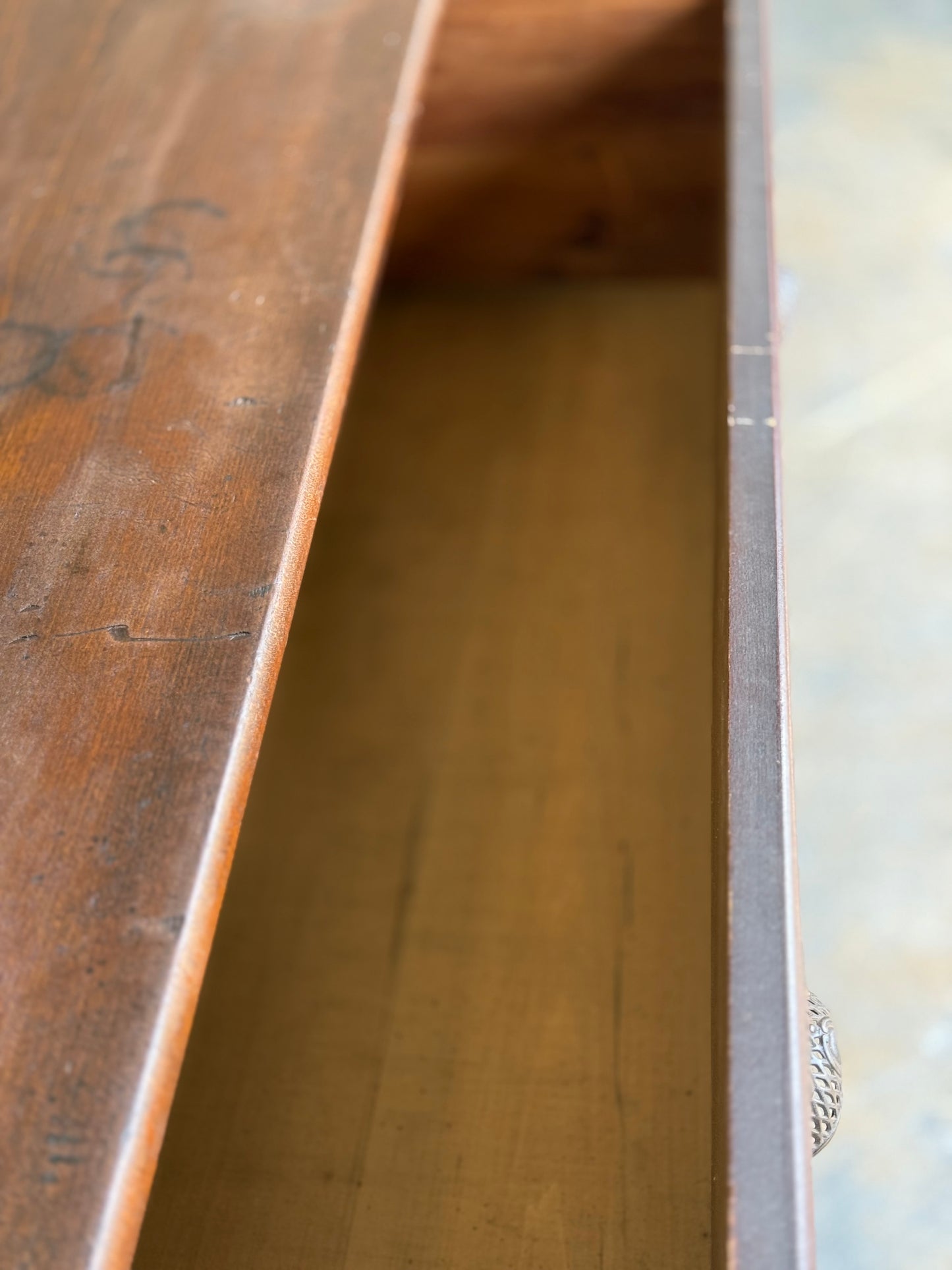 Large Antique Country Store Table