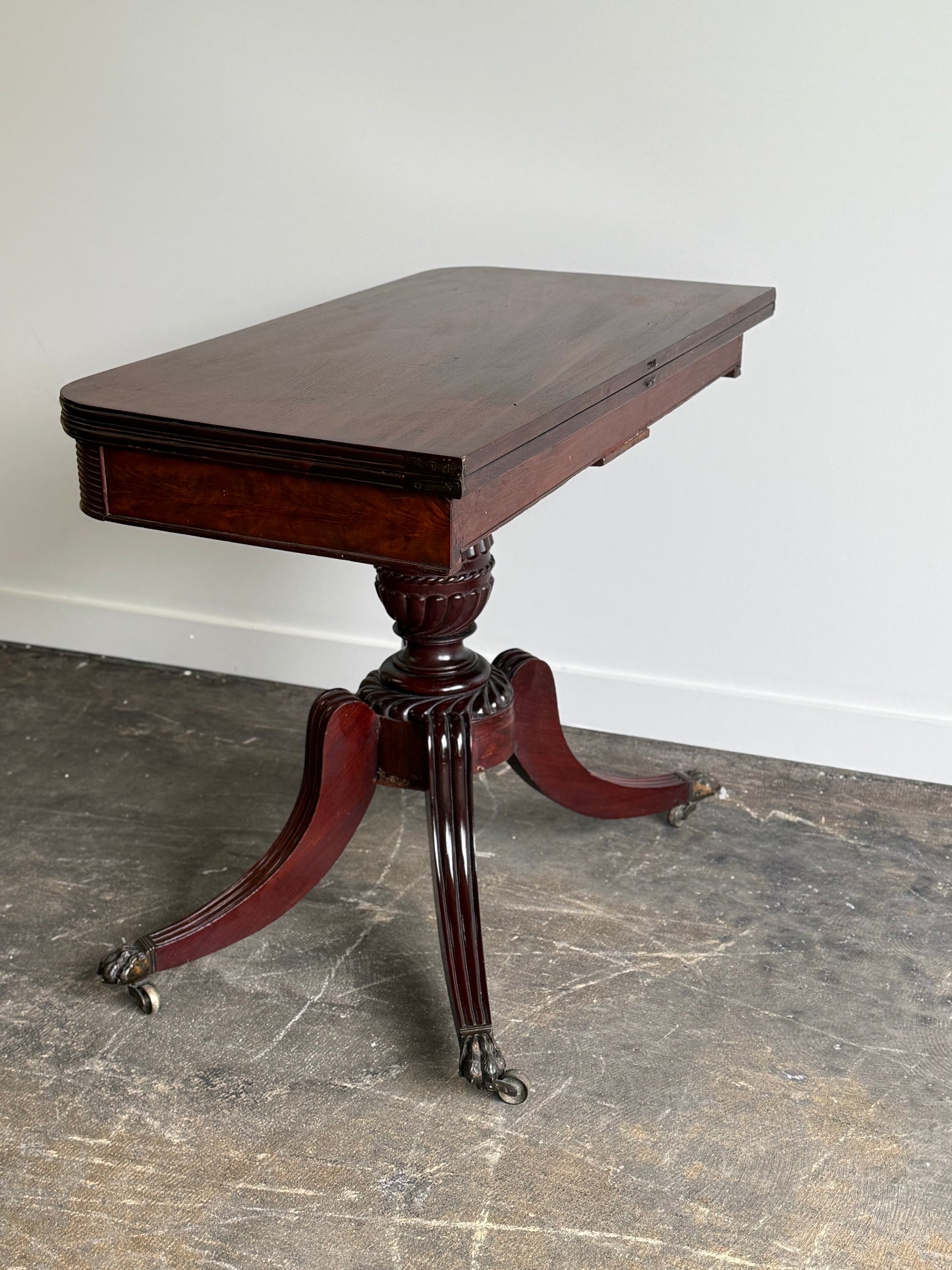 Vintage Empire Mahogany Card table